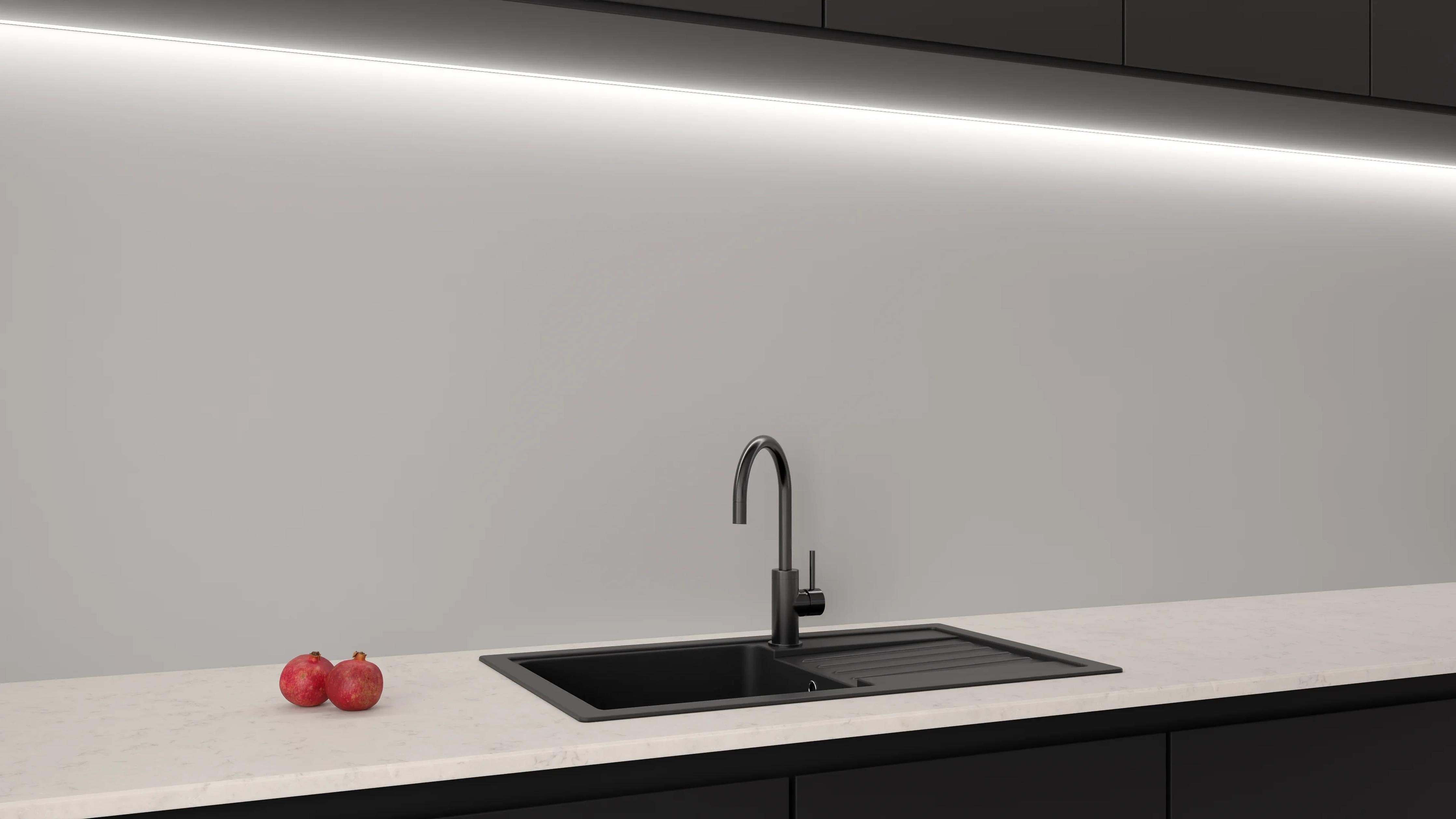 Küchenrückwand - Light Greyphoria