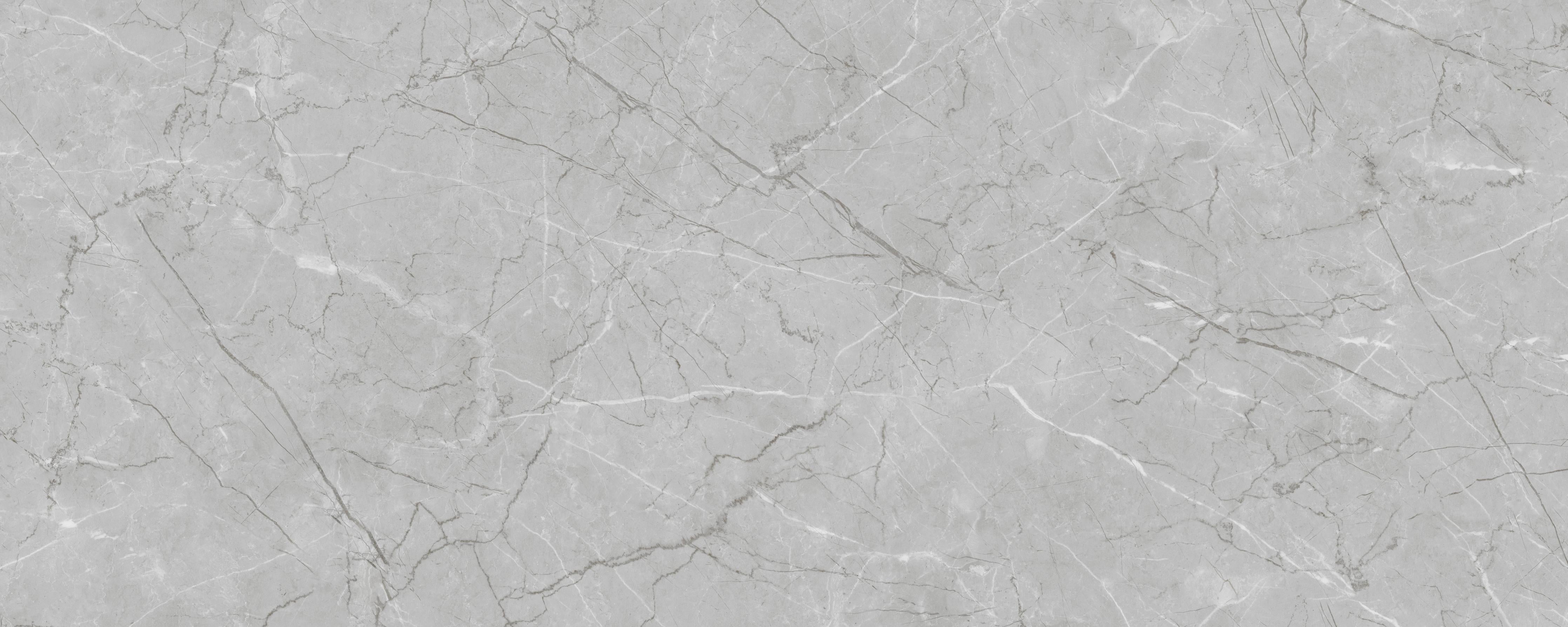 Küchenrückwand-Minimalistische Marmorfläche in Weiß und Grau