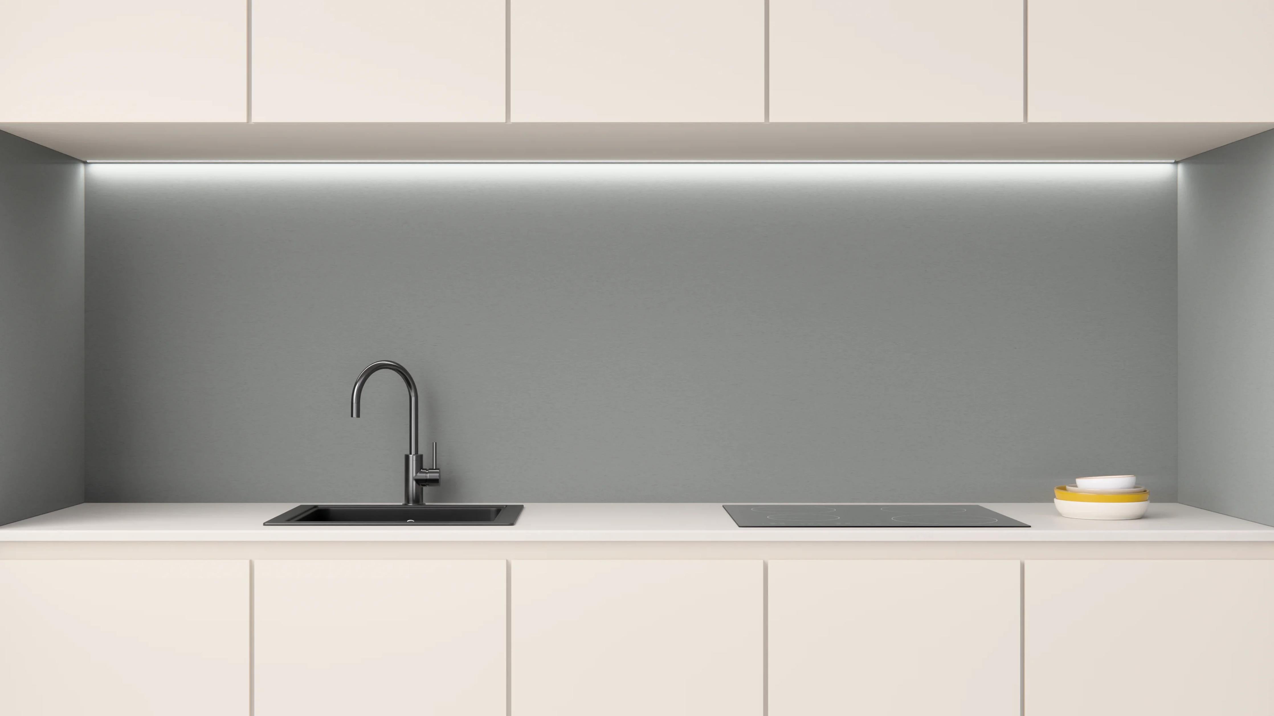 Küchenrückwand - Modern Greyphoria