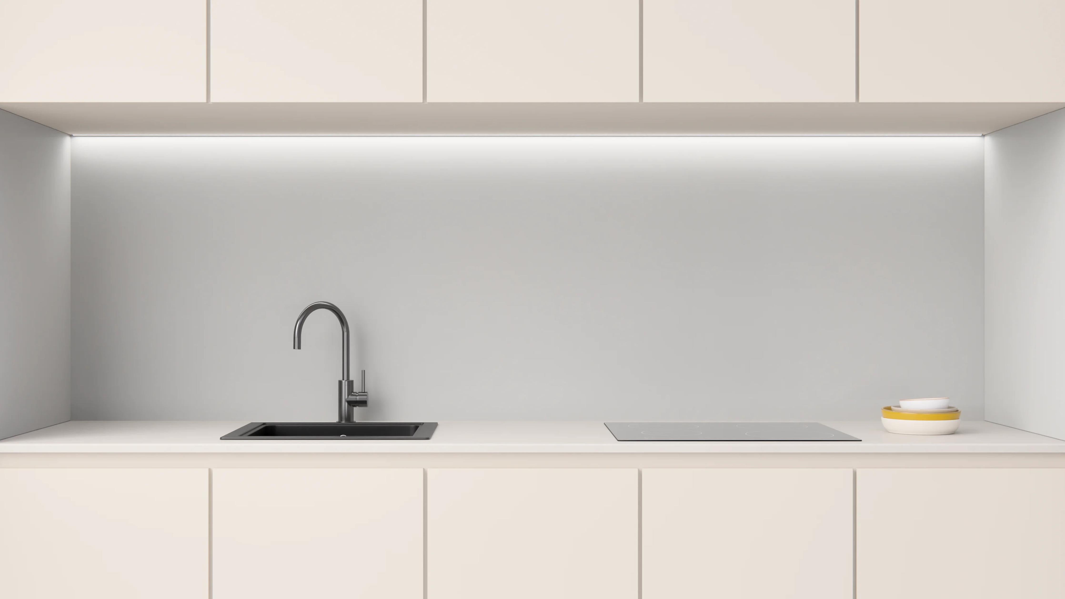 Küchenrückwand - Pure White Cream