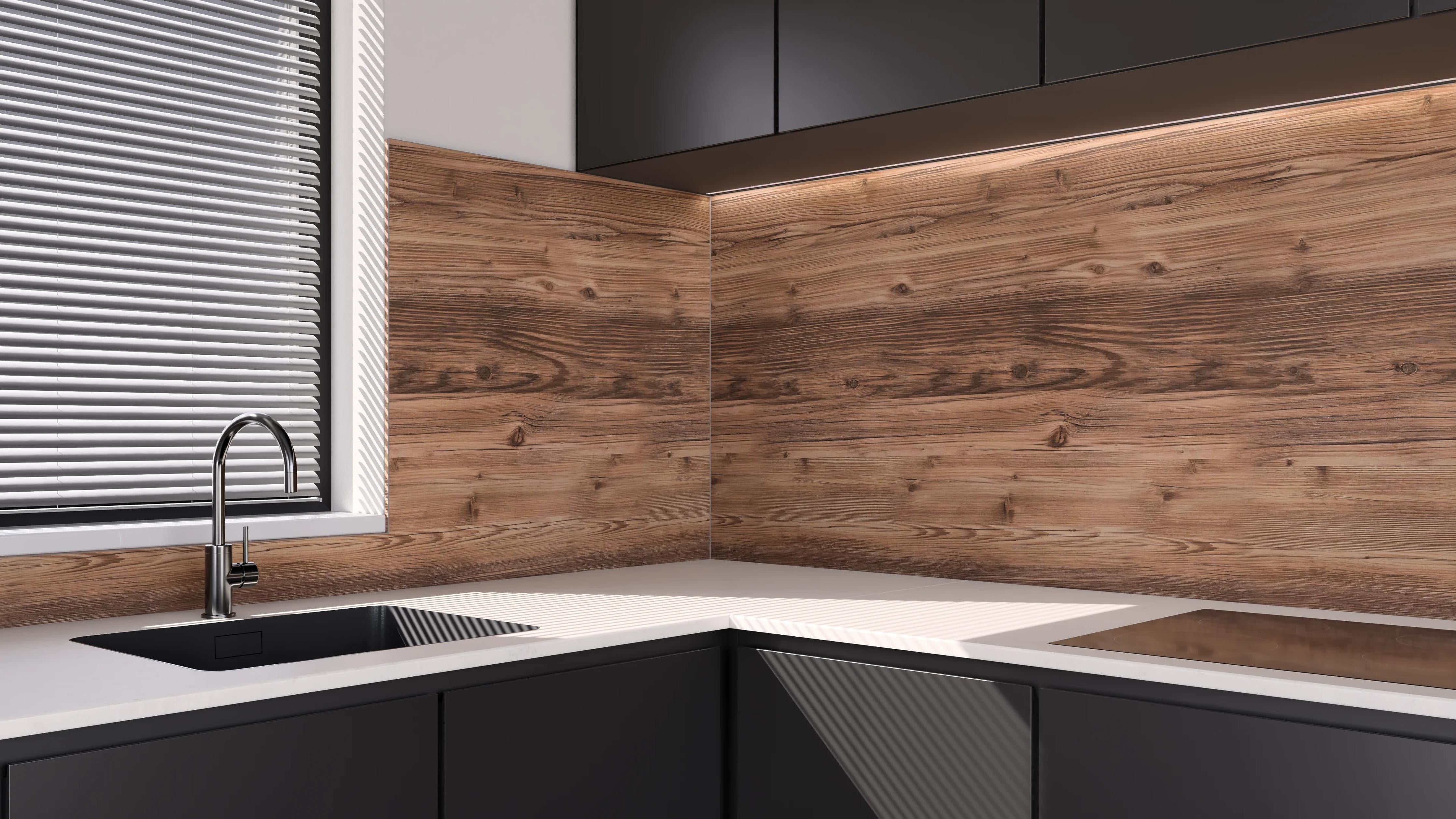 Küchenrückwand - Pure Wood