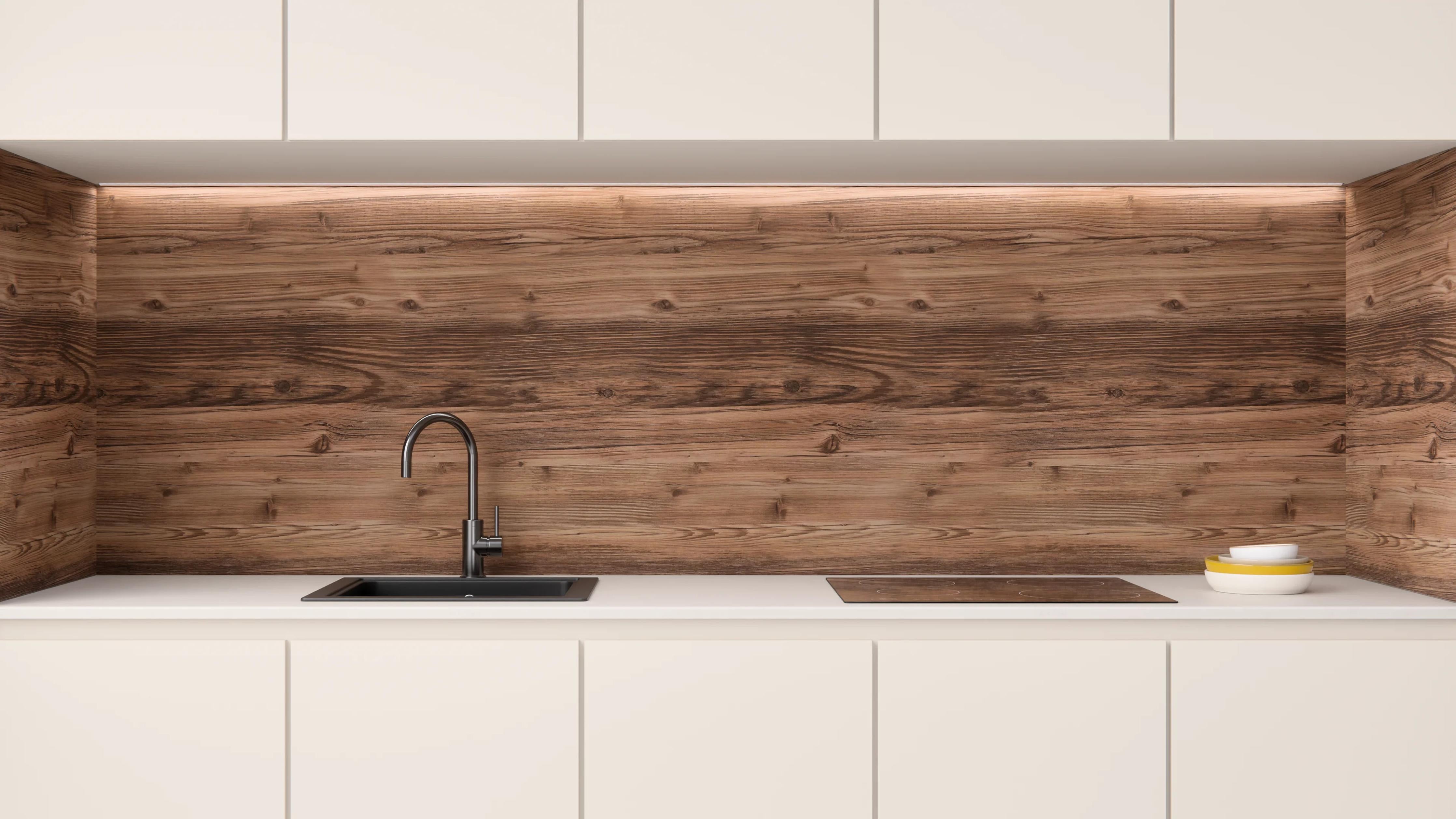 Küchenrückwand - Pure Wood