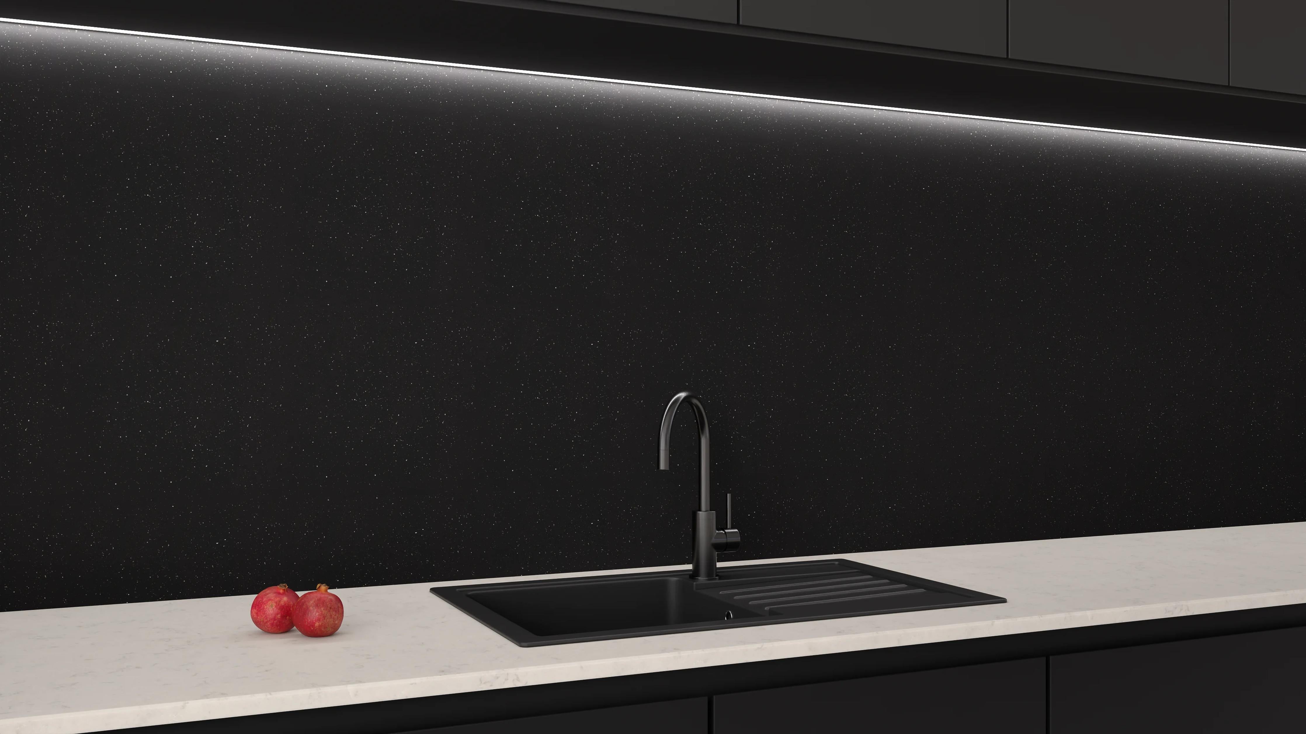 Küchenrückwand - Sky Black Phantasy