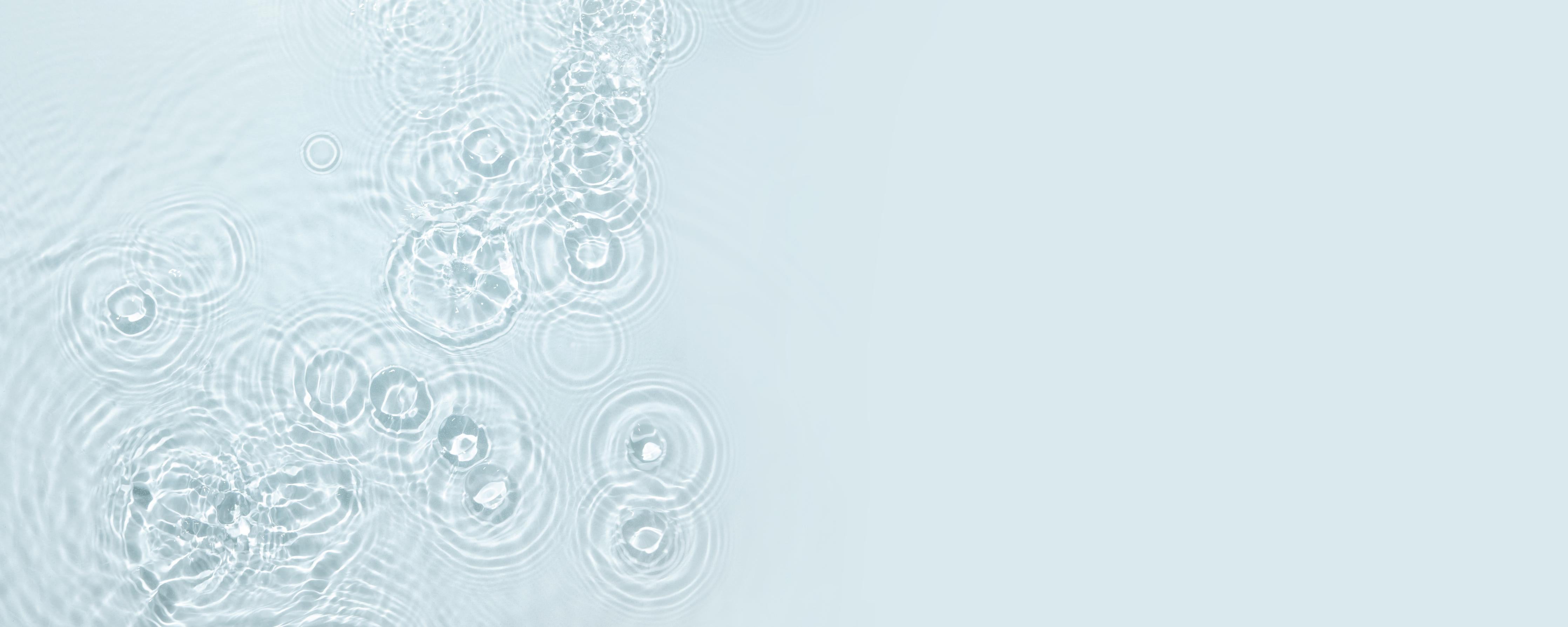 Küchenrückwand-Türkis-Weiß Wassertextur