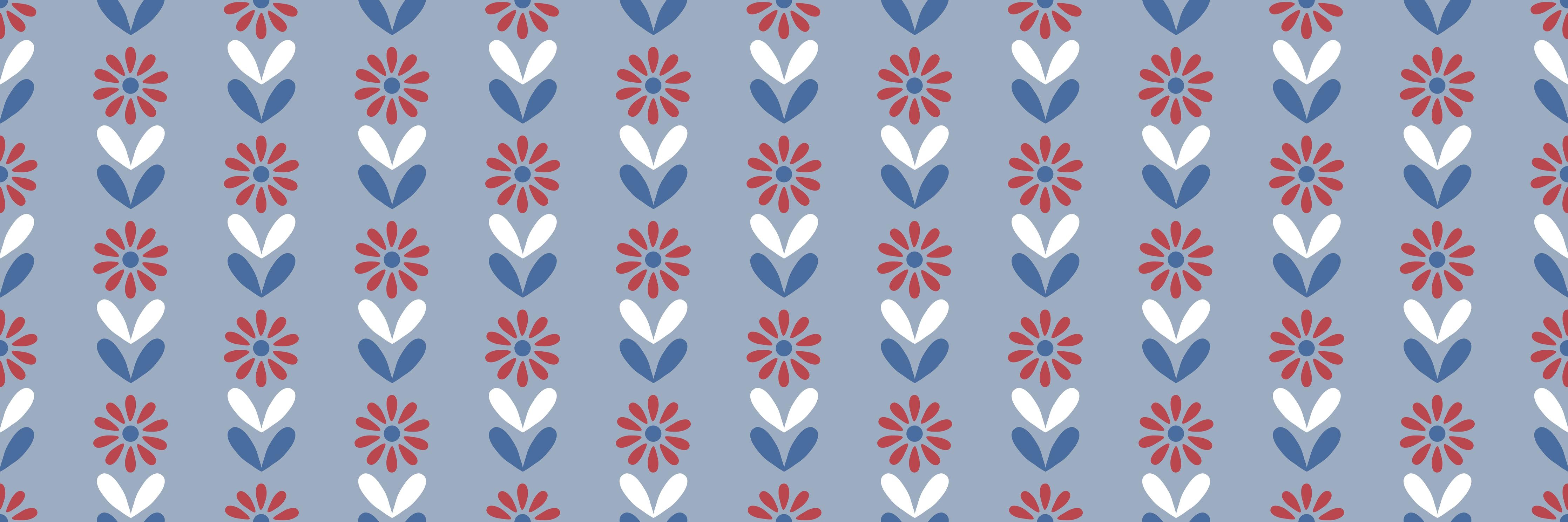 Küchenrückwand-Vintage Bloom Gänseblümchen Tapete