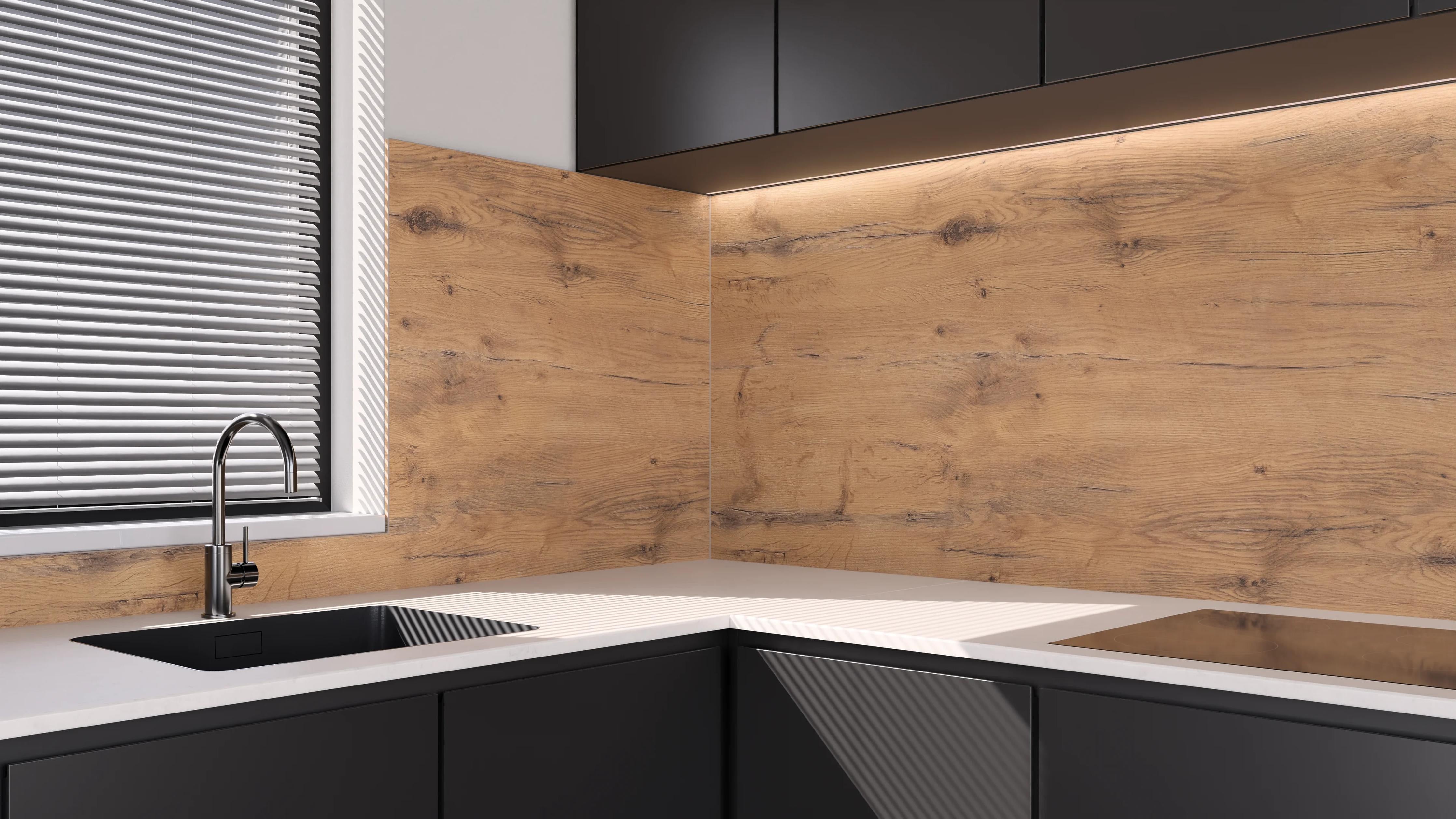 Küchenrückwand - Wooden Dream