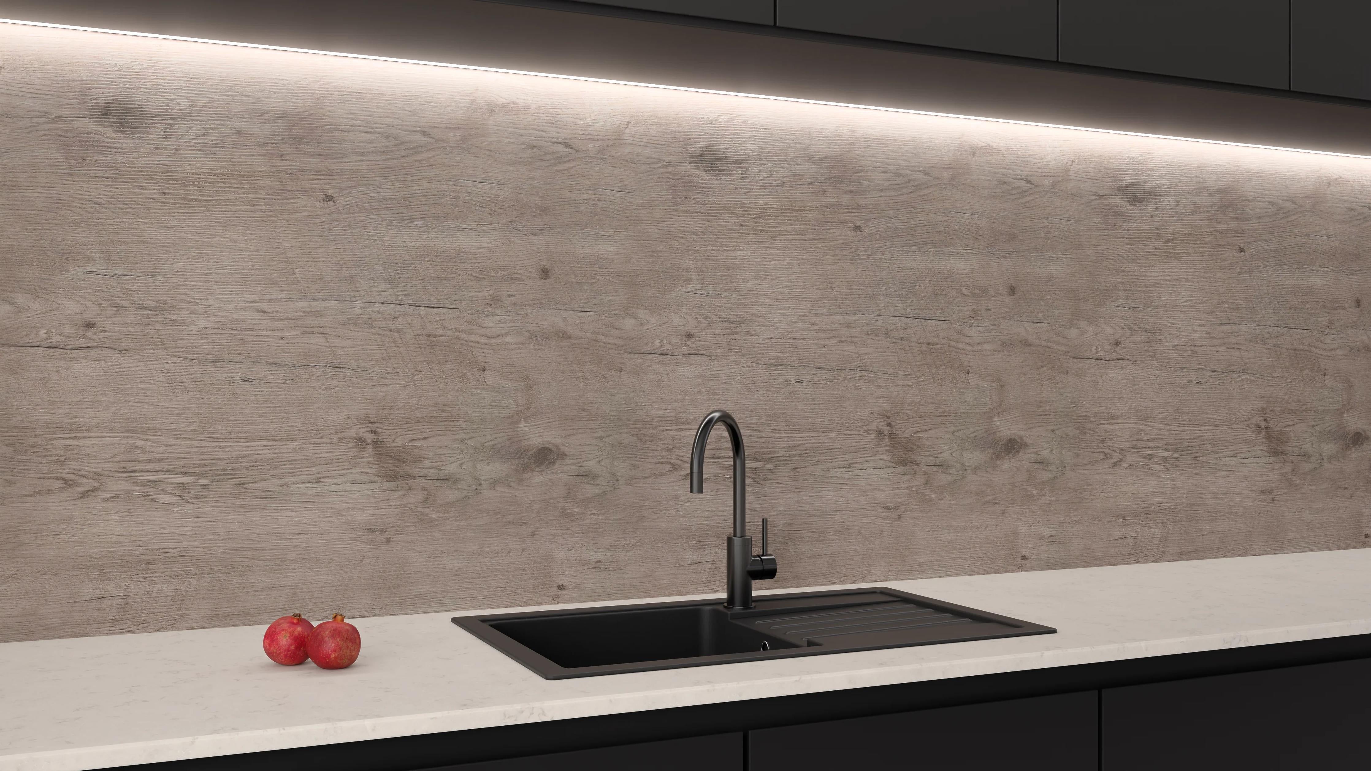 Küchenrückwand - Wooden Luxury