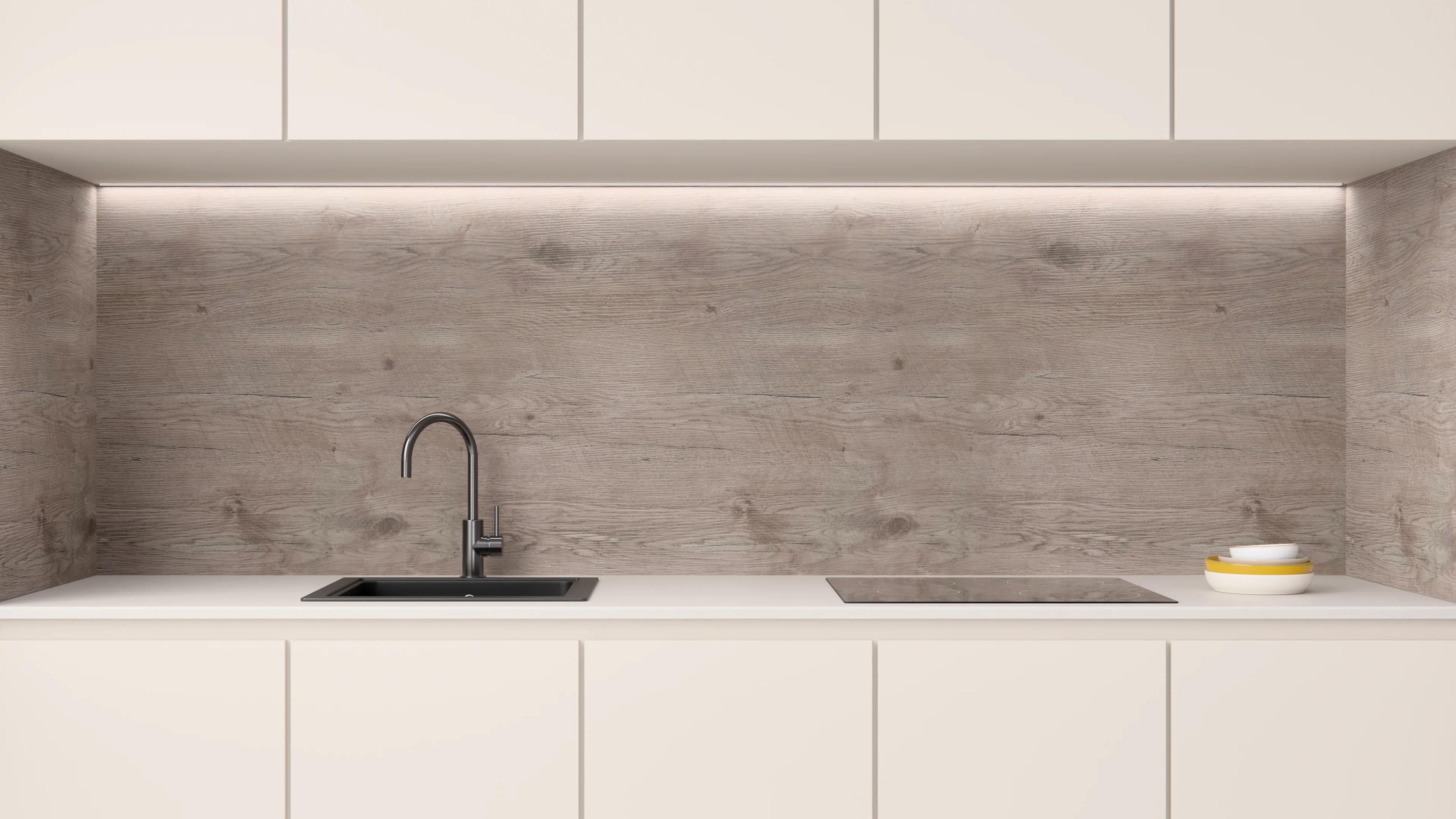 Küchenrückwand - Wooden Luxury