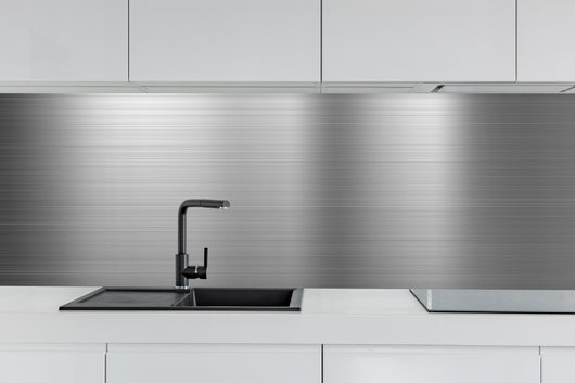 Küchenrückwand - Rostige Metallplatte - Rueckwand24