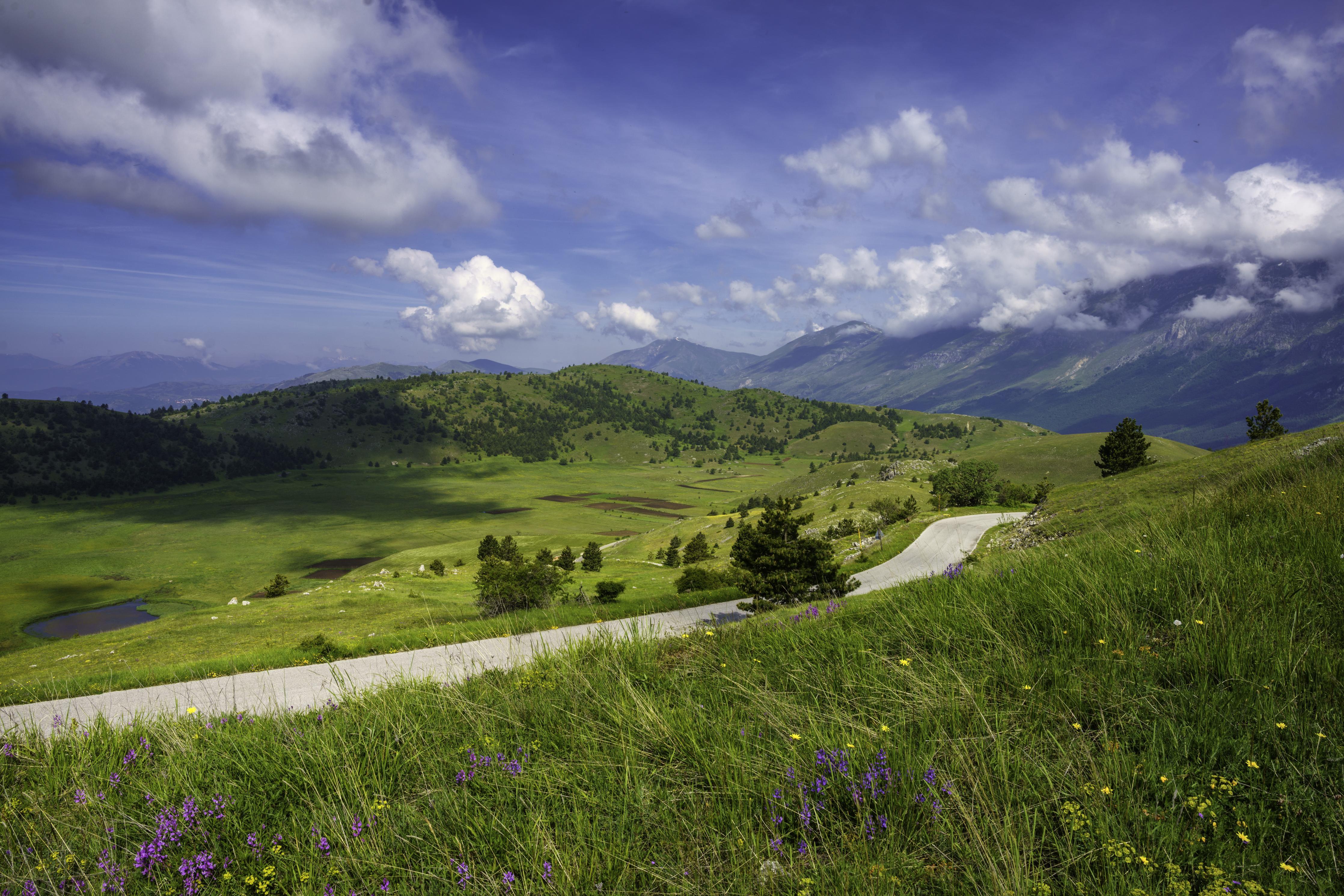 Küchenrückwand-Berglandschaft - Berglandschaft - Naturpark Gran Sasso