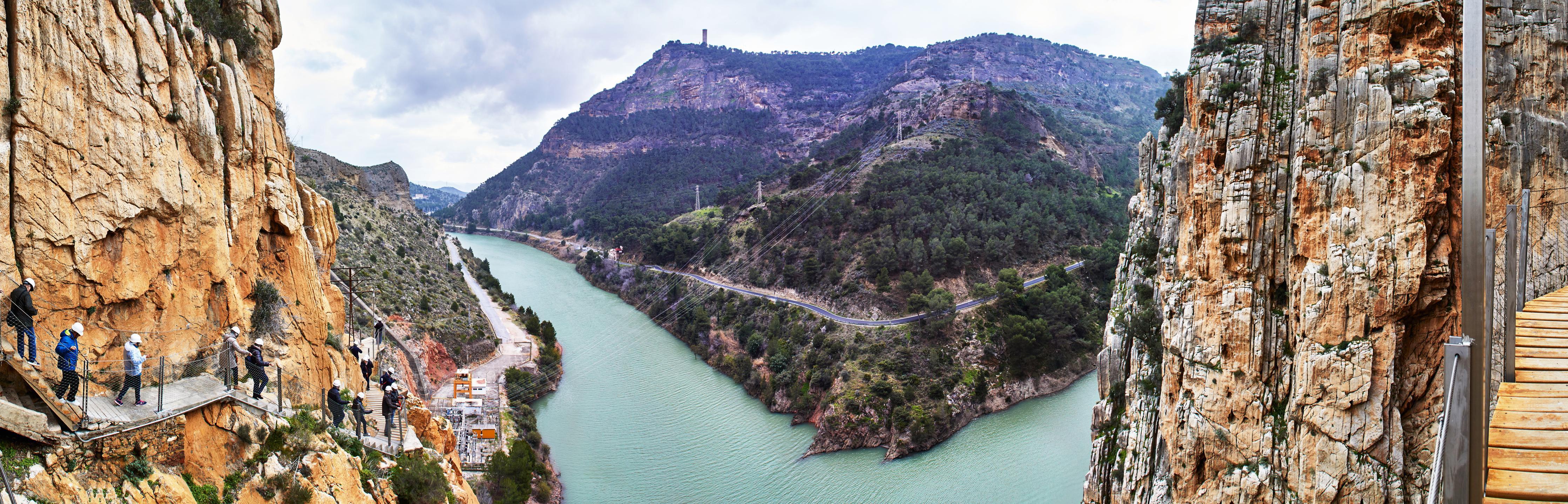 Küchenrückwand-Caminito del Rey in Spanien