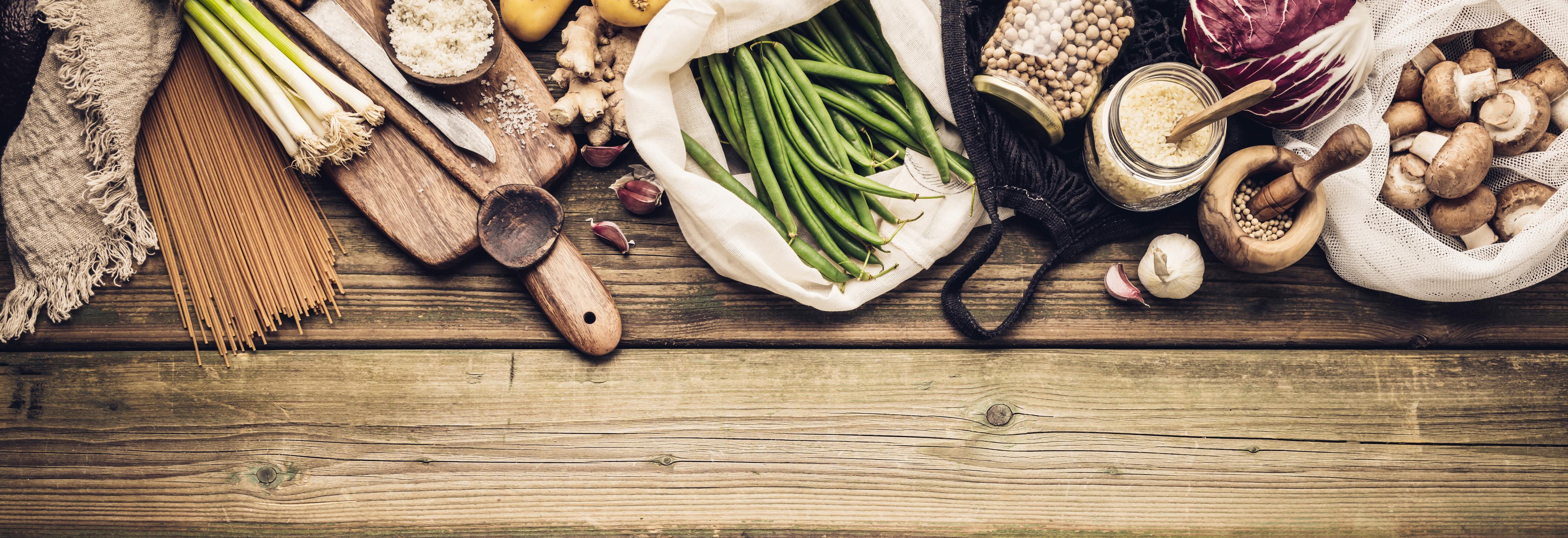 Küchenrückwand-Gesund Kochen