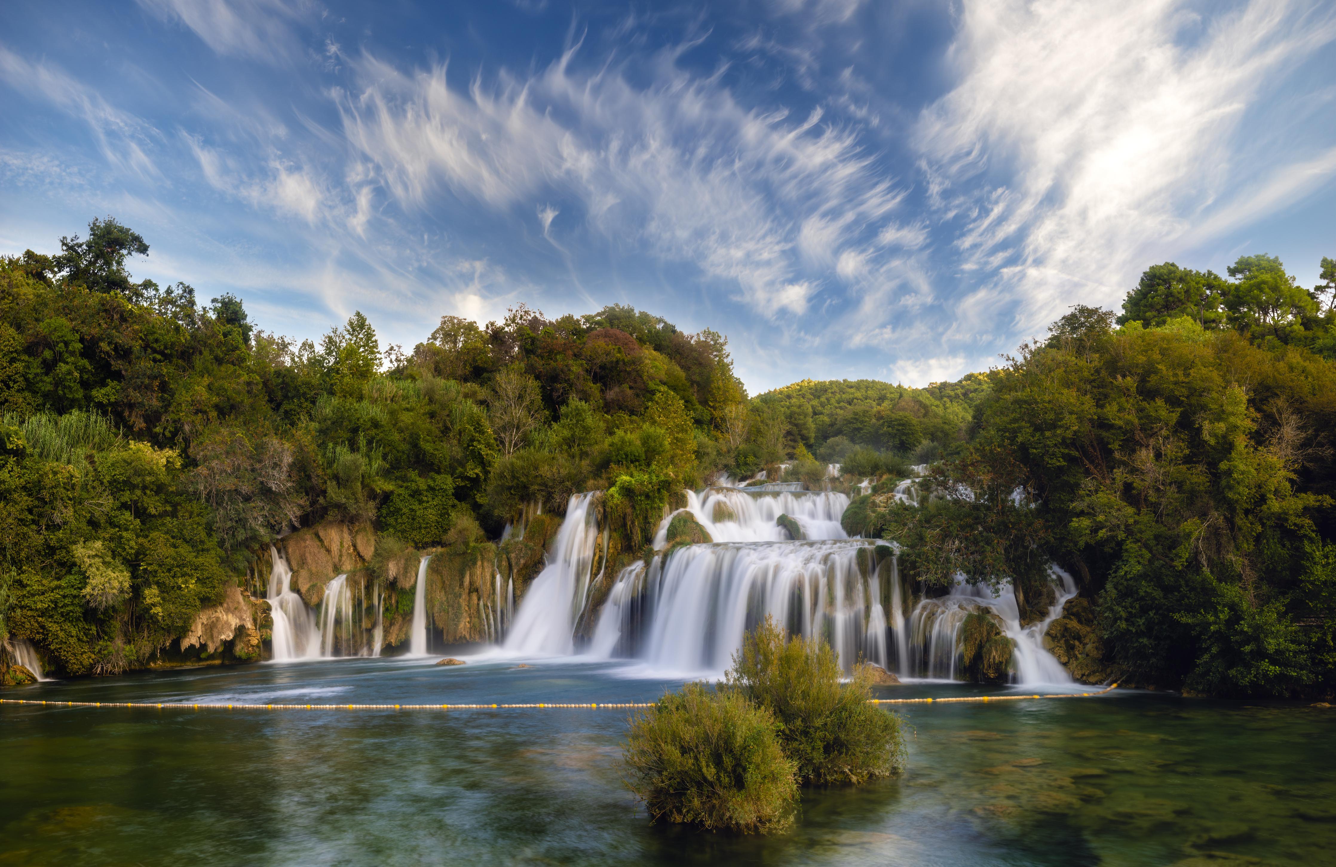 Küchenrückwand-Krka-Nationalpark-Panorama