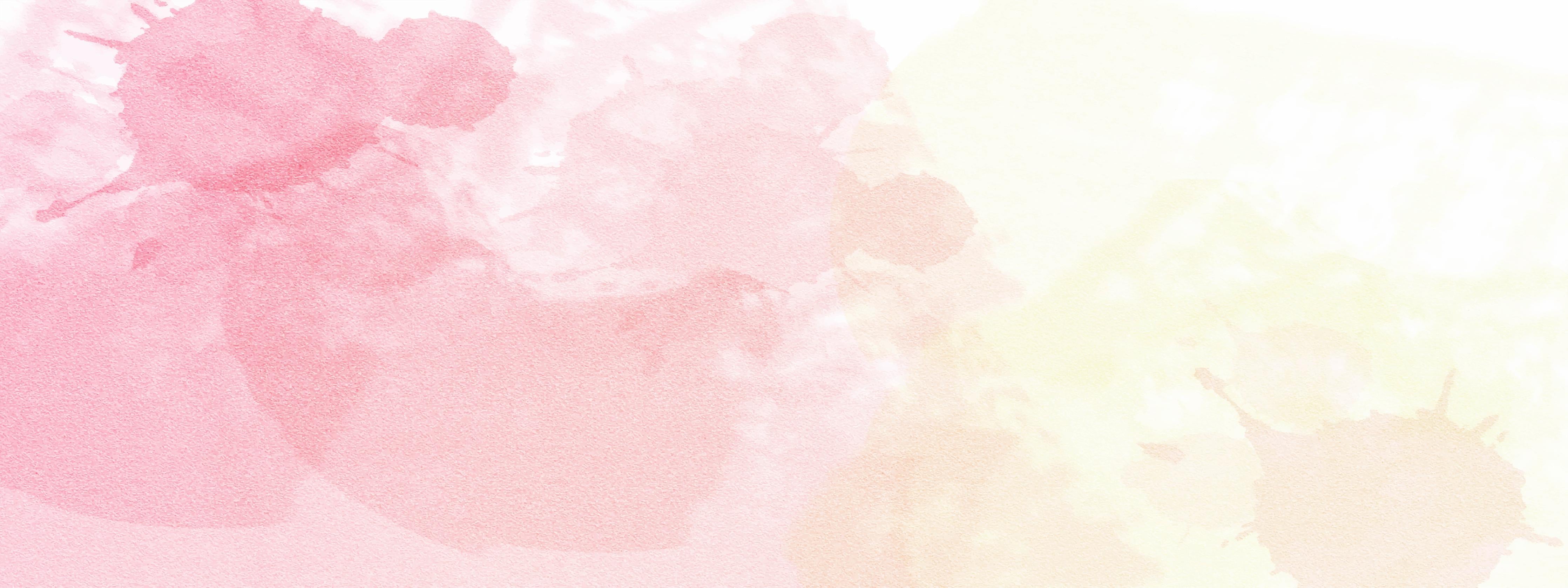 Küchenrückwand-Pastellfarbener Aquarell Hintergrund Rosa Gelb