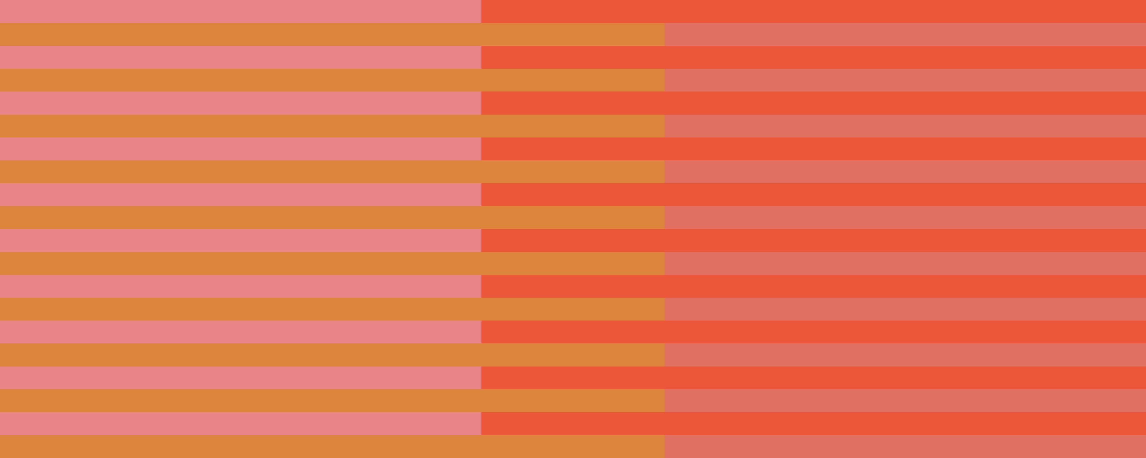 Küchenrückwand-The Oranges - Multy Stripes - Salmon