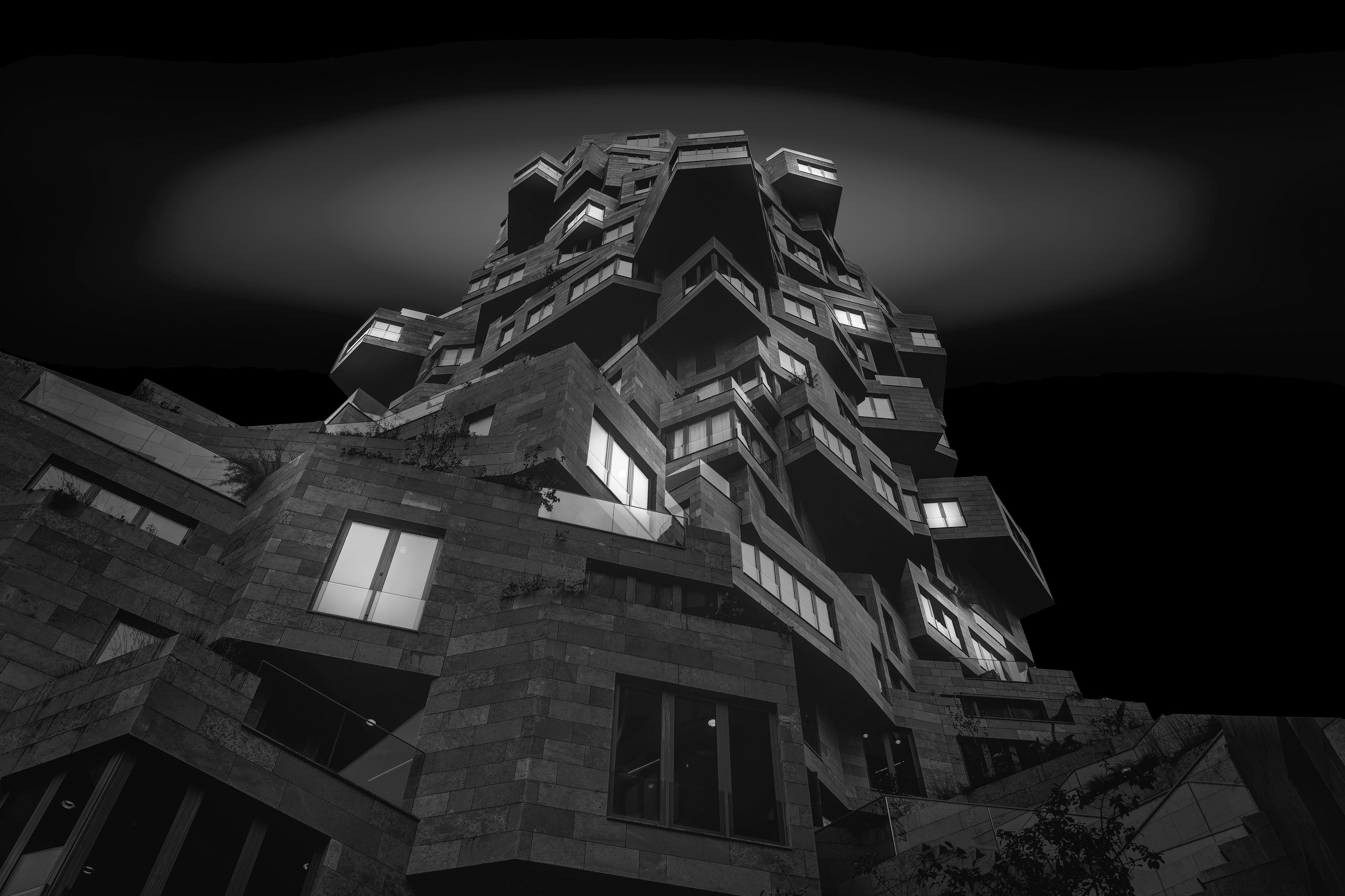 Spritzschutz-Abstrakte Architektur 