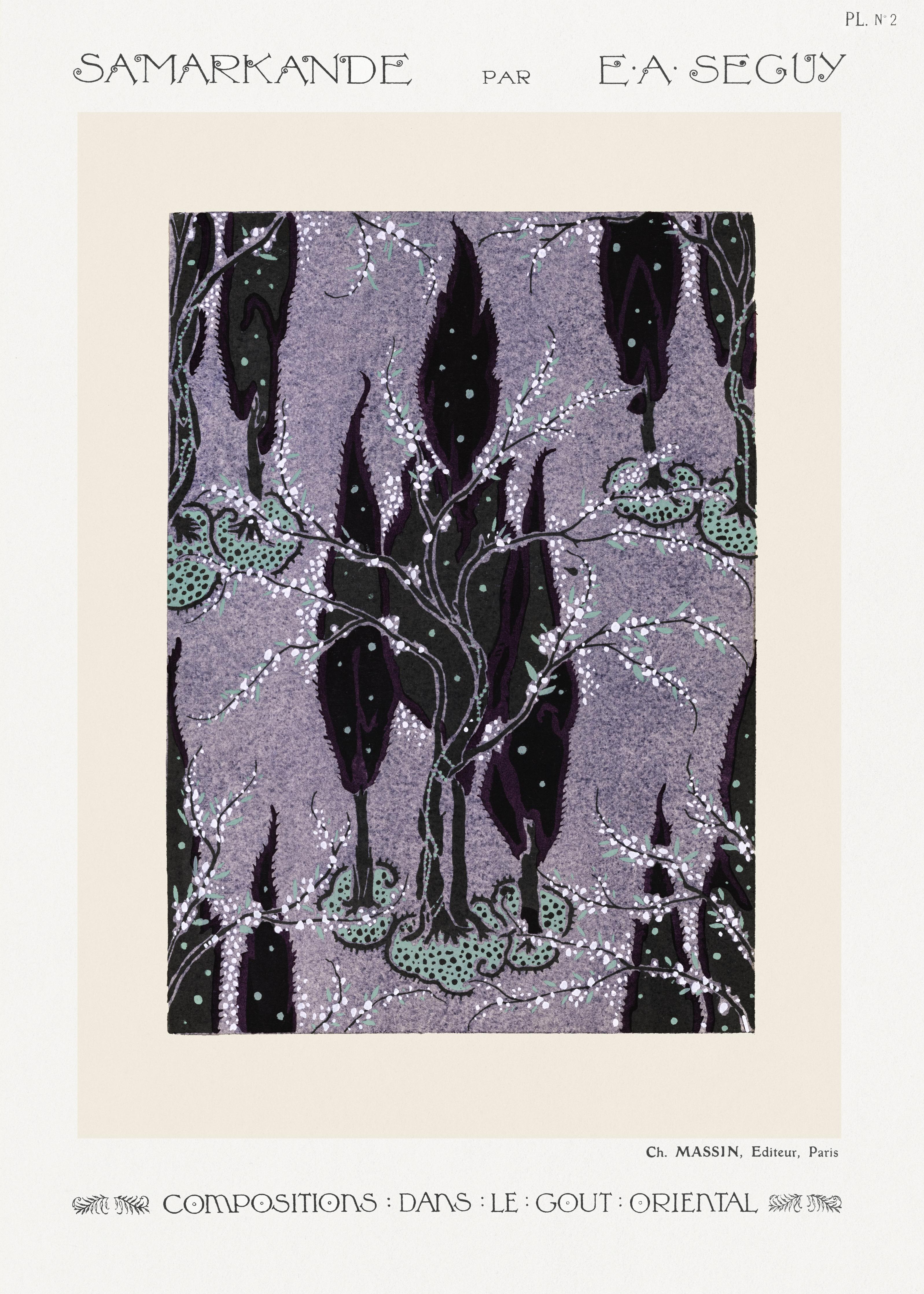 Spritzschutz-Abstrakte Bäume