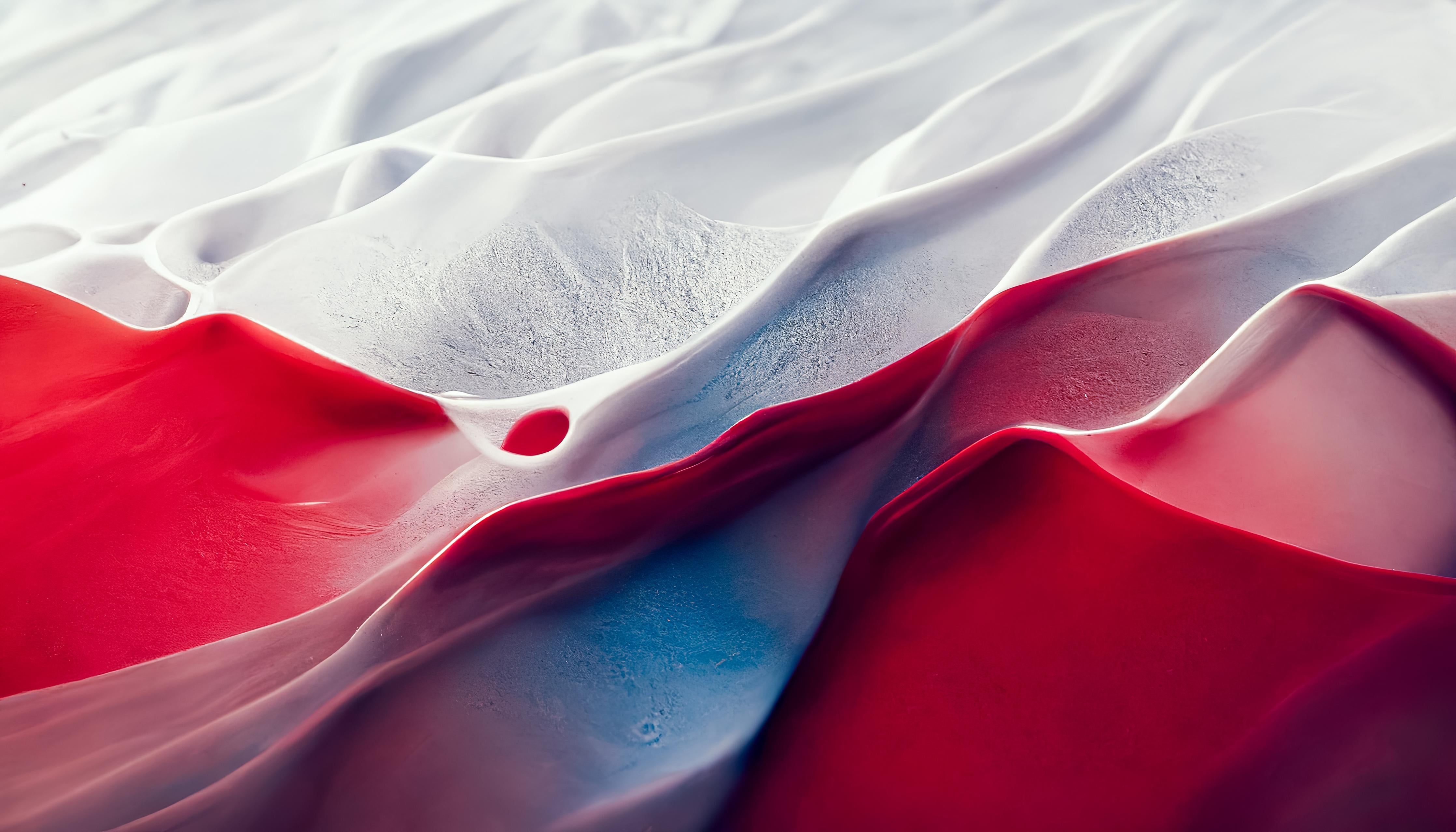 Spritzschutz-Abstrakte Marmor Wellen in rot - weiß