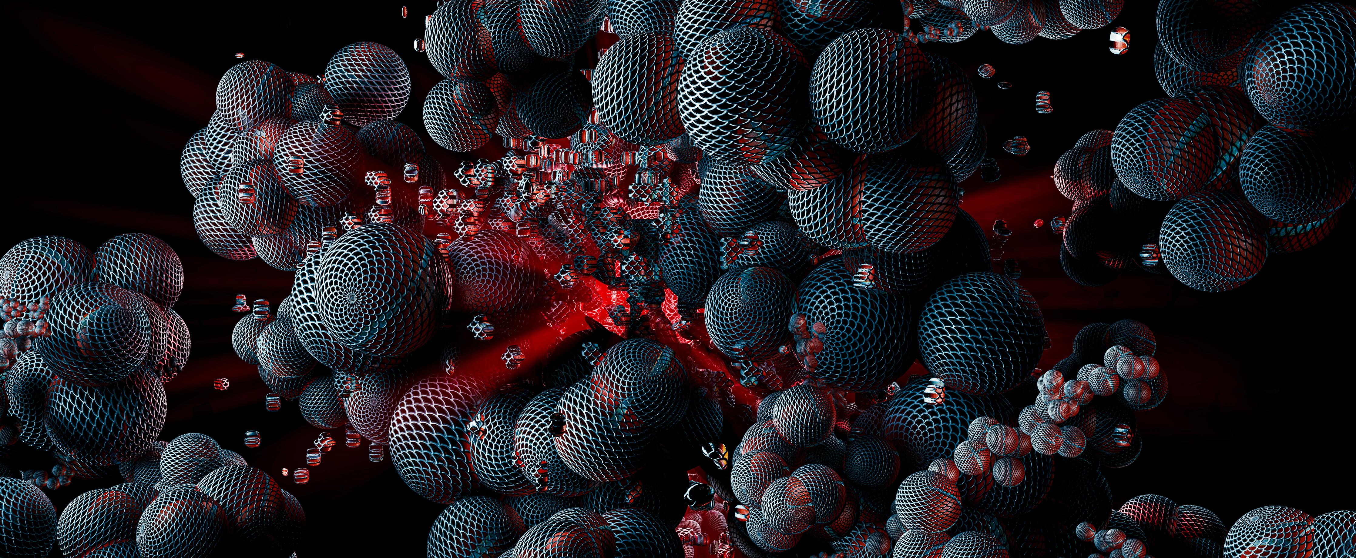 Spritzschutz-Abstrakte Technologie - 3D Rendering