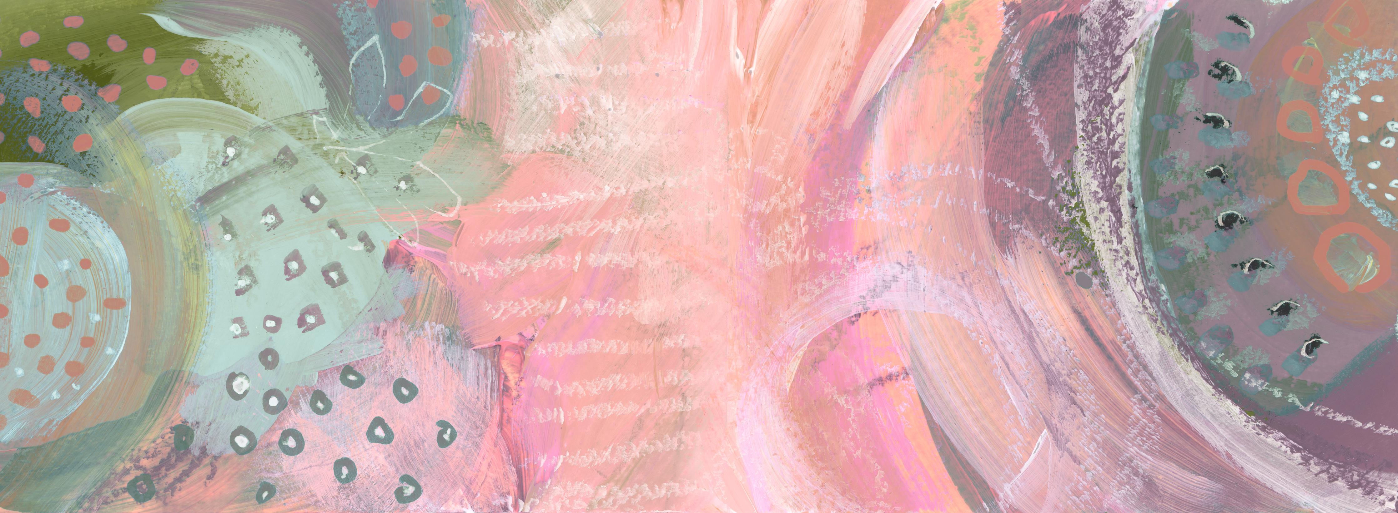 Spritzschutz-Aquarell Kunst - Fleck Malerei