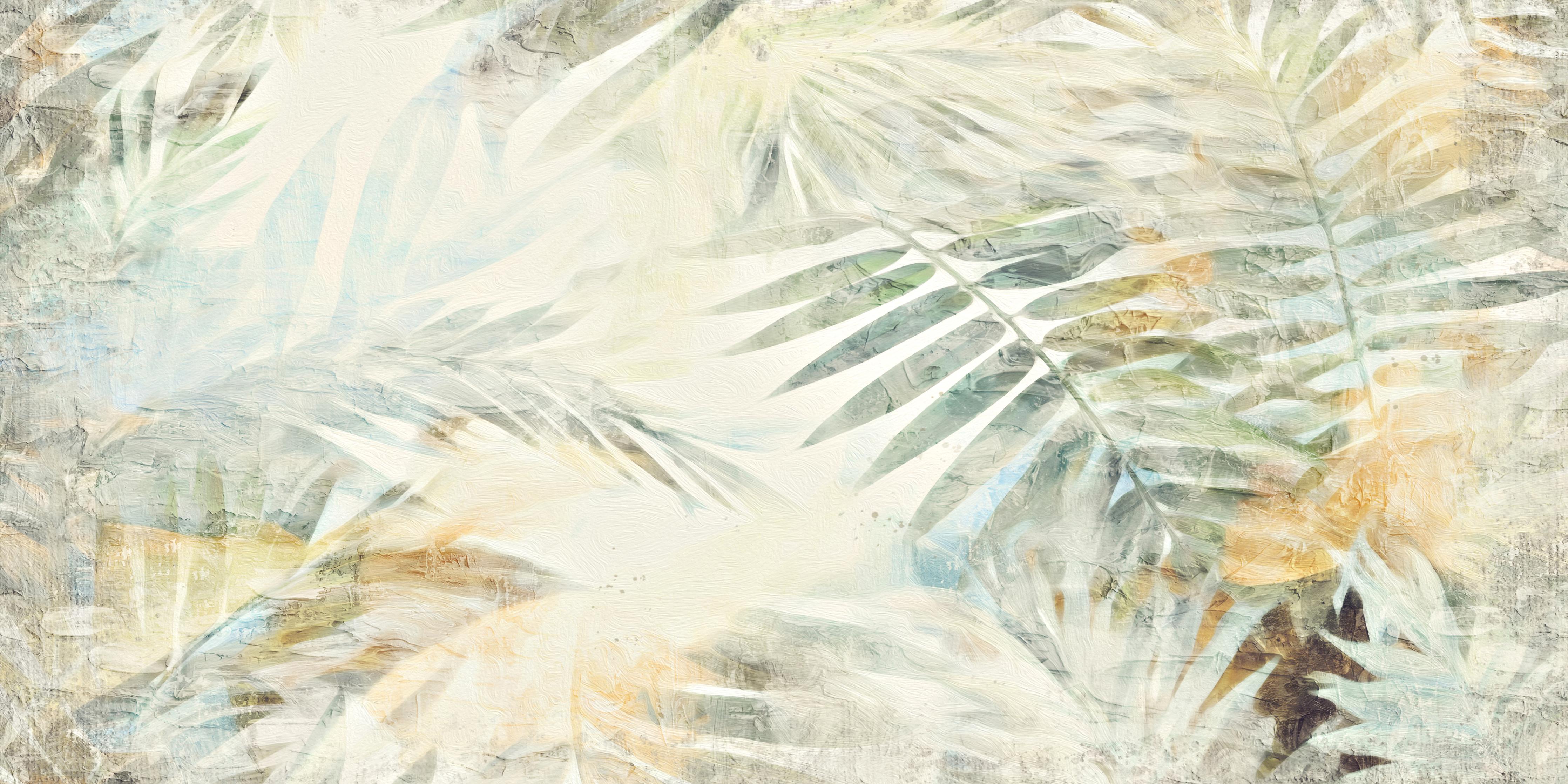 Spritzschutz-Buntes Dschungel Gemälde