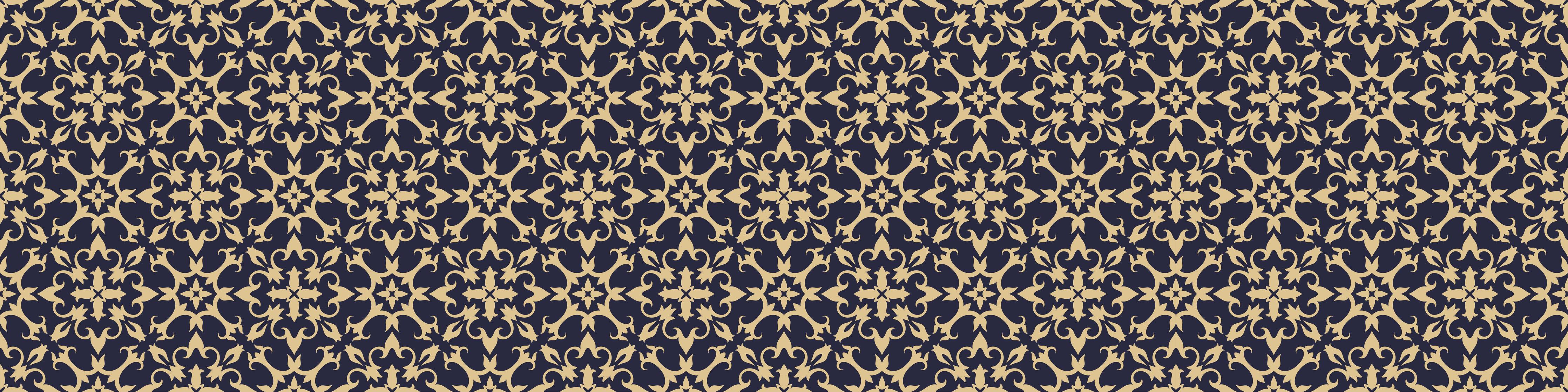 Spritzschutz-Dekoratives Gelbton Ornament-Muster