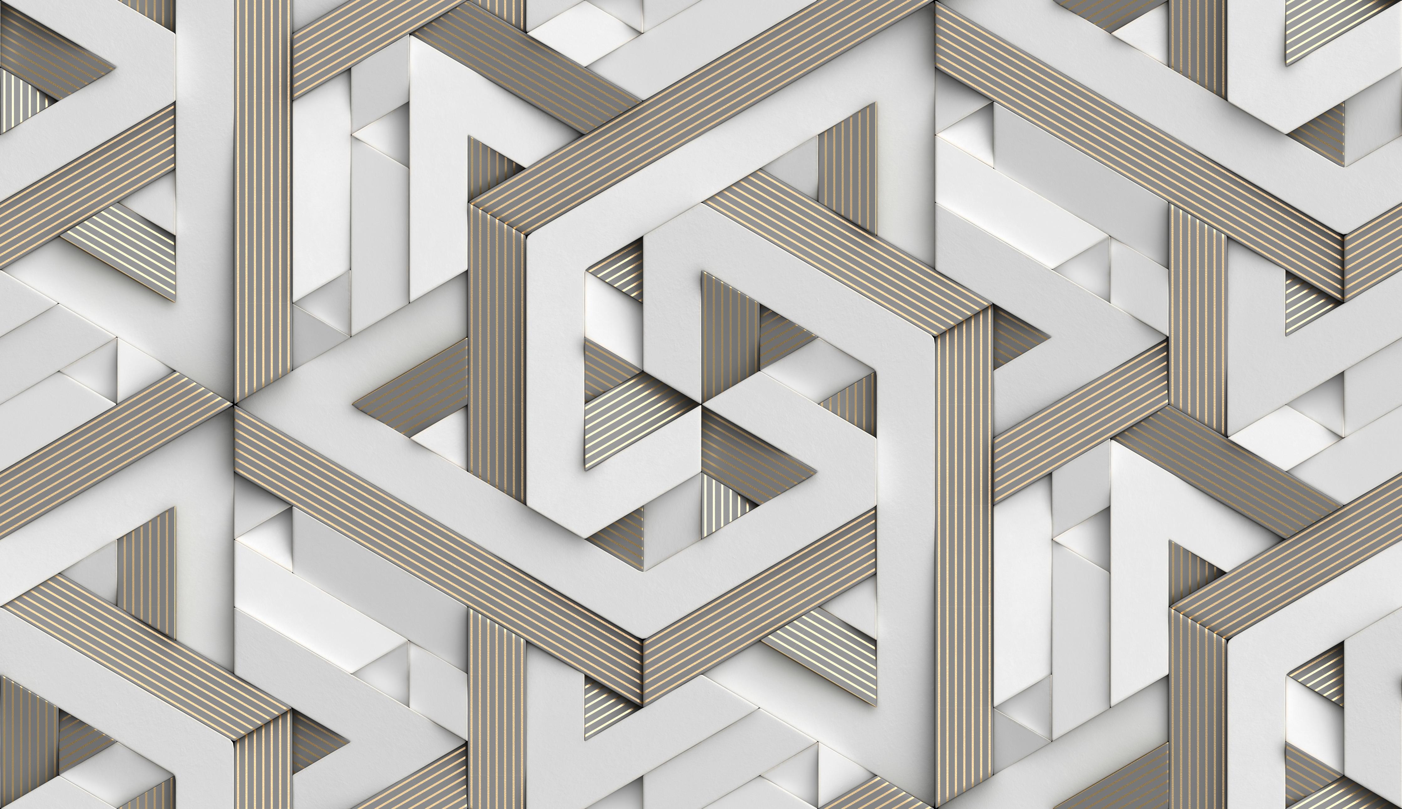 Spritzschutz-Dekoratives Mosaik Muster - 3D