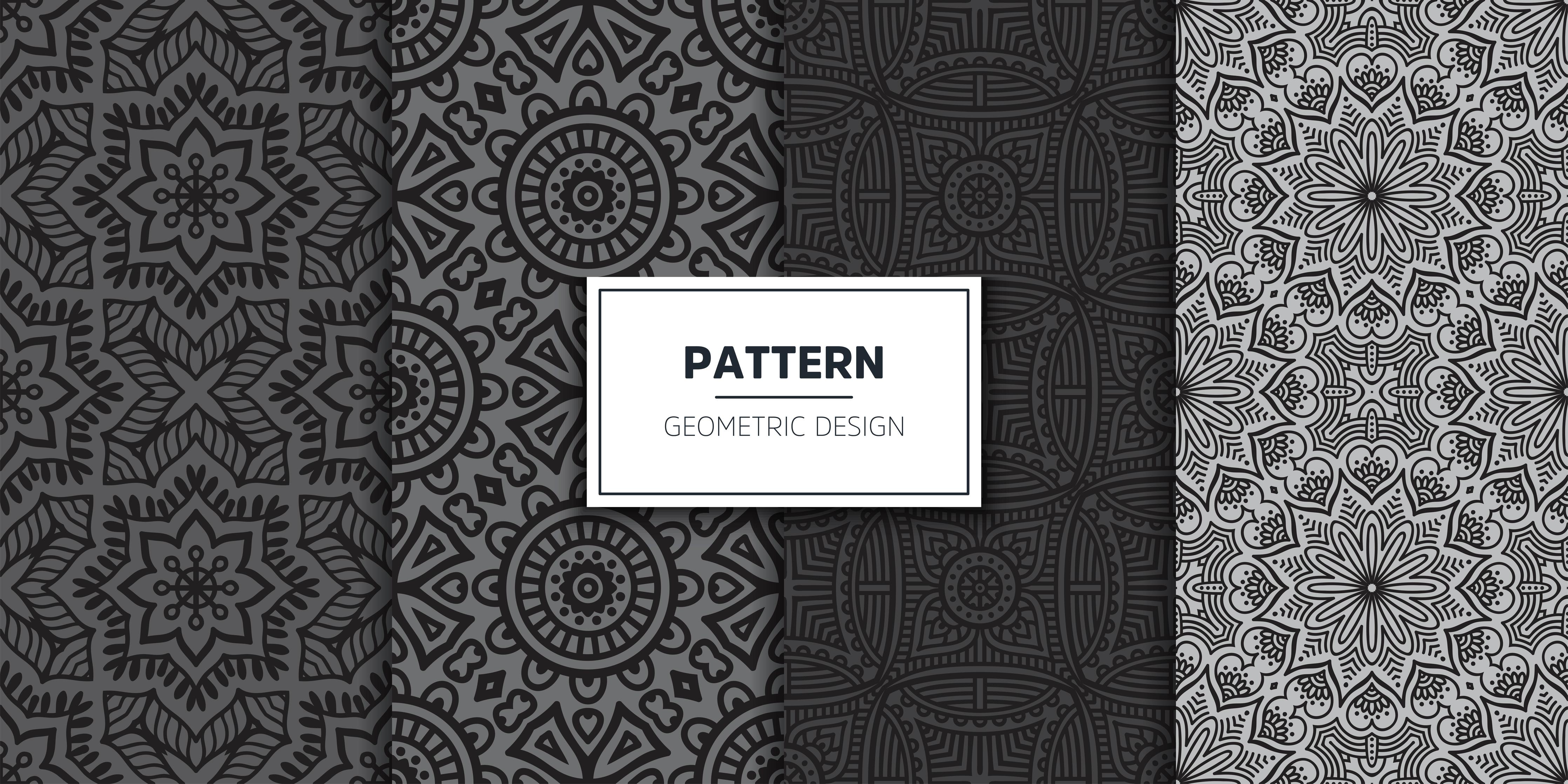 Spritzschutz-Design Muster Geometrisch Grau und Weiß