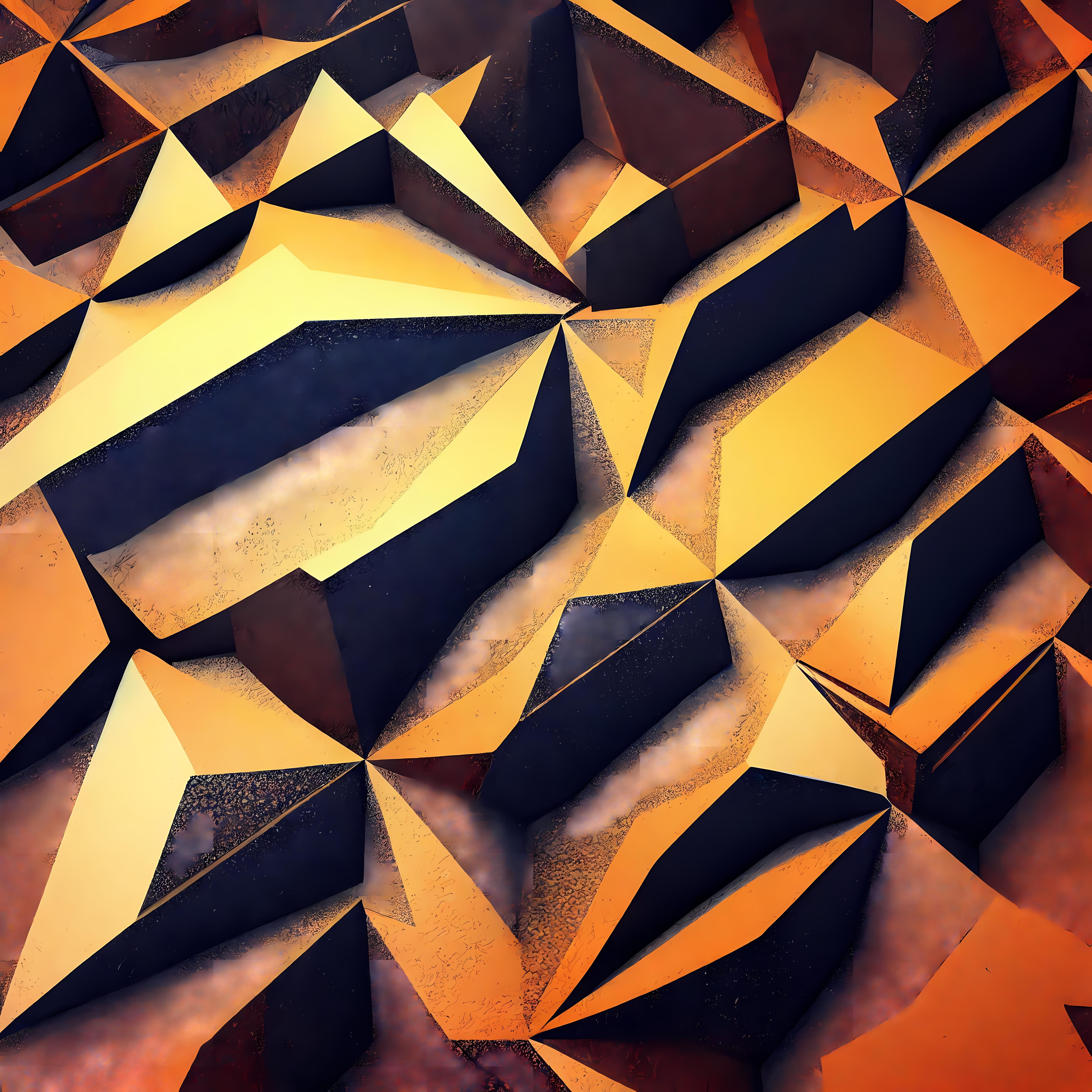 Spritzschutz-Digitales, goldenes Muster