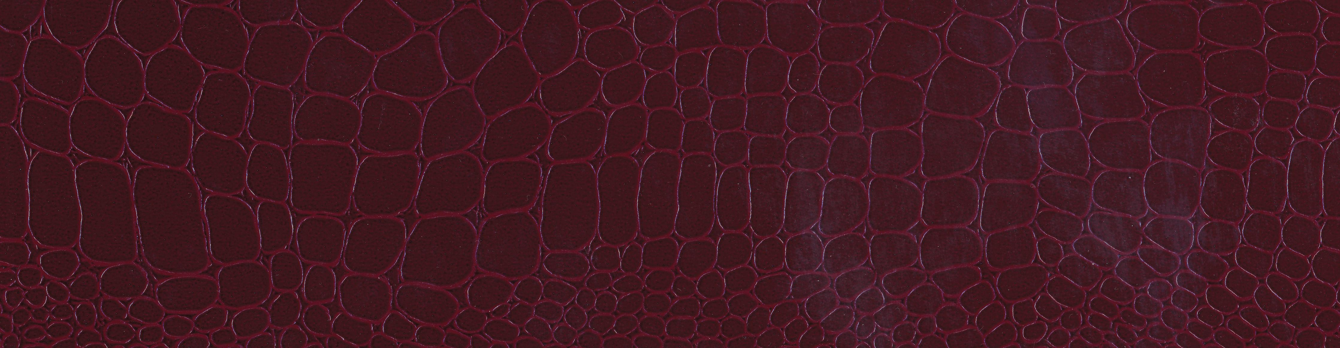 Spritzschutz-Edle rote Krokodil Lederimitation