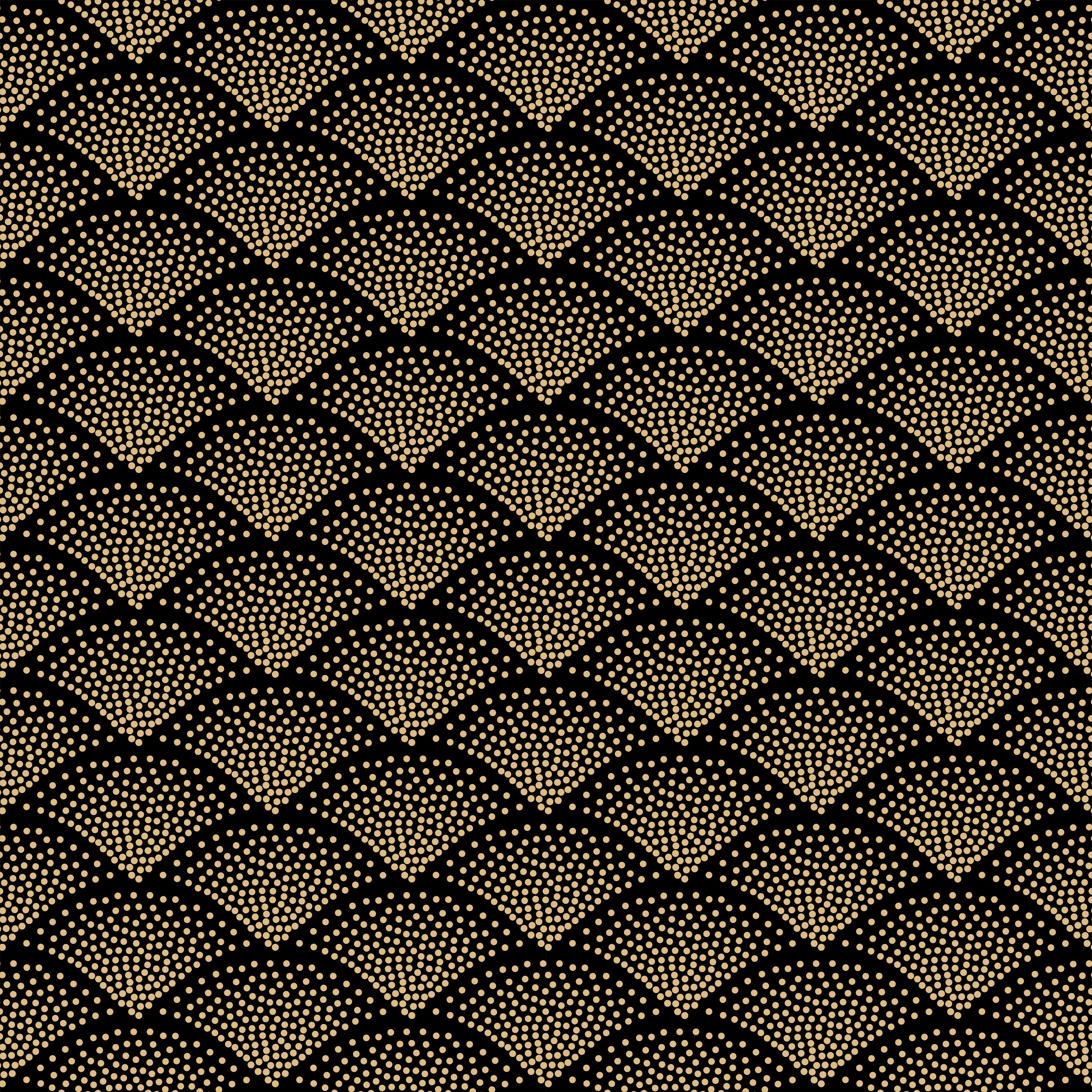 Spritzschutz-Elegantes Muster in Schwarz mit Goldpunkten