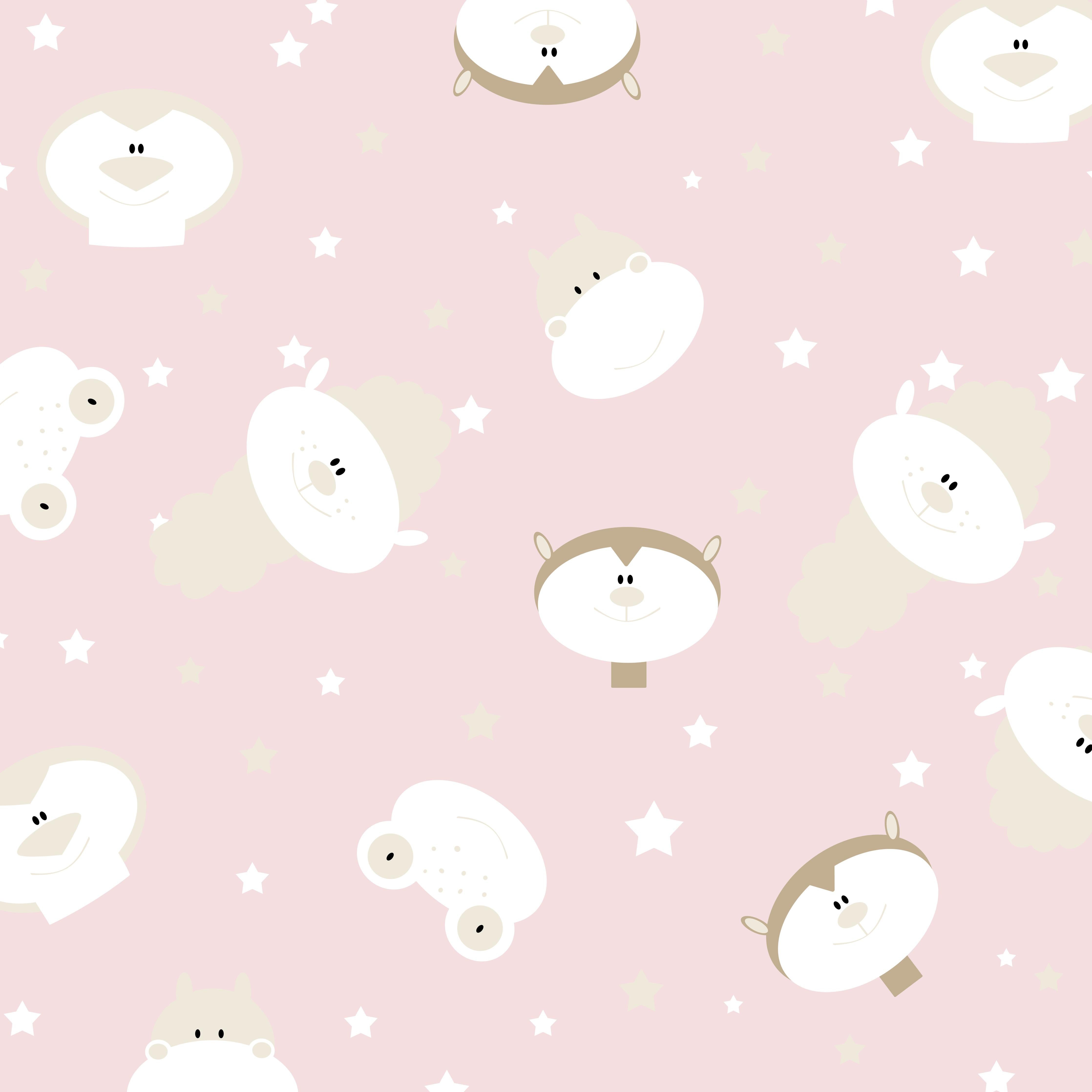 Spritzschutz-Fröhliche Tiere bunt gemischt