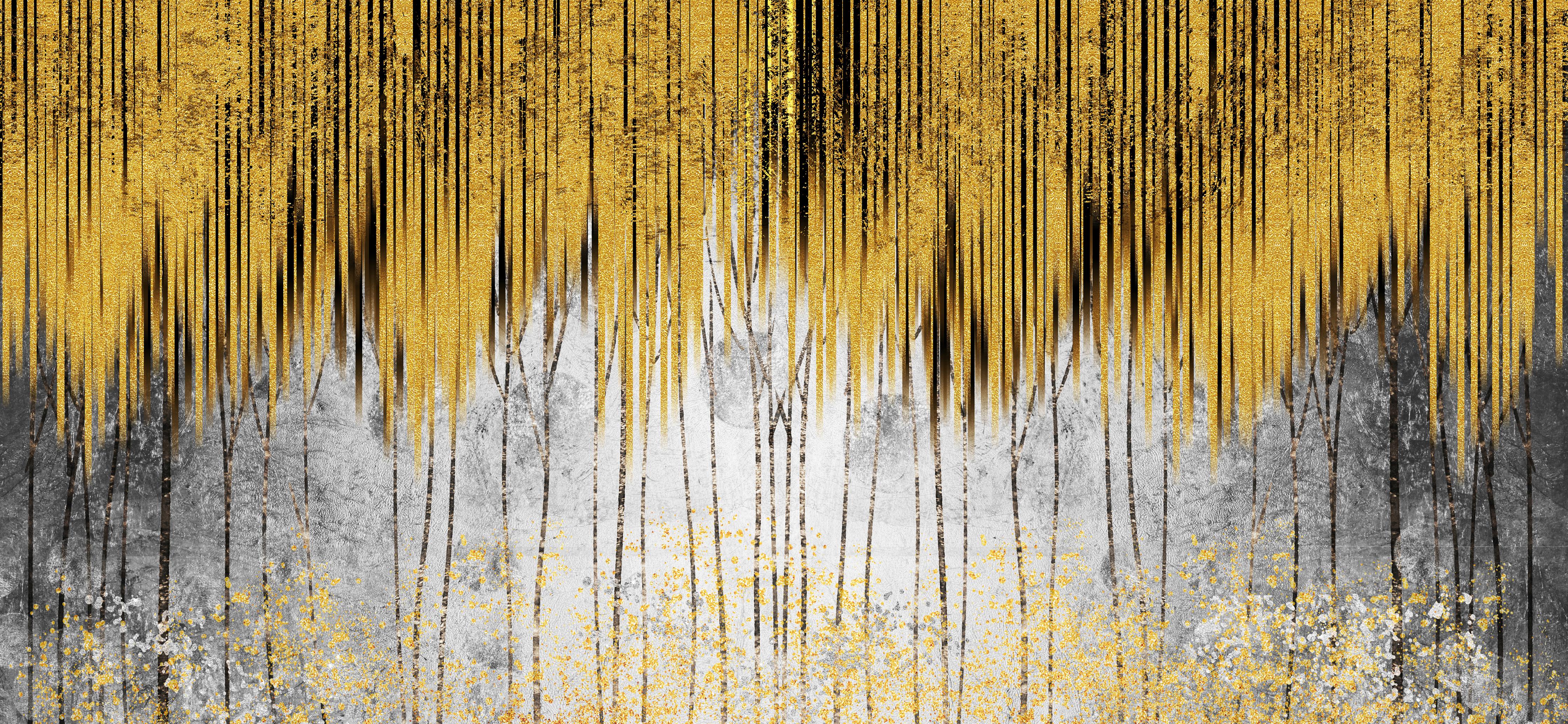 Spritzschutz-Geode Resin Art mit goldenen Linien