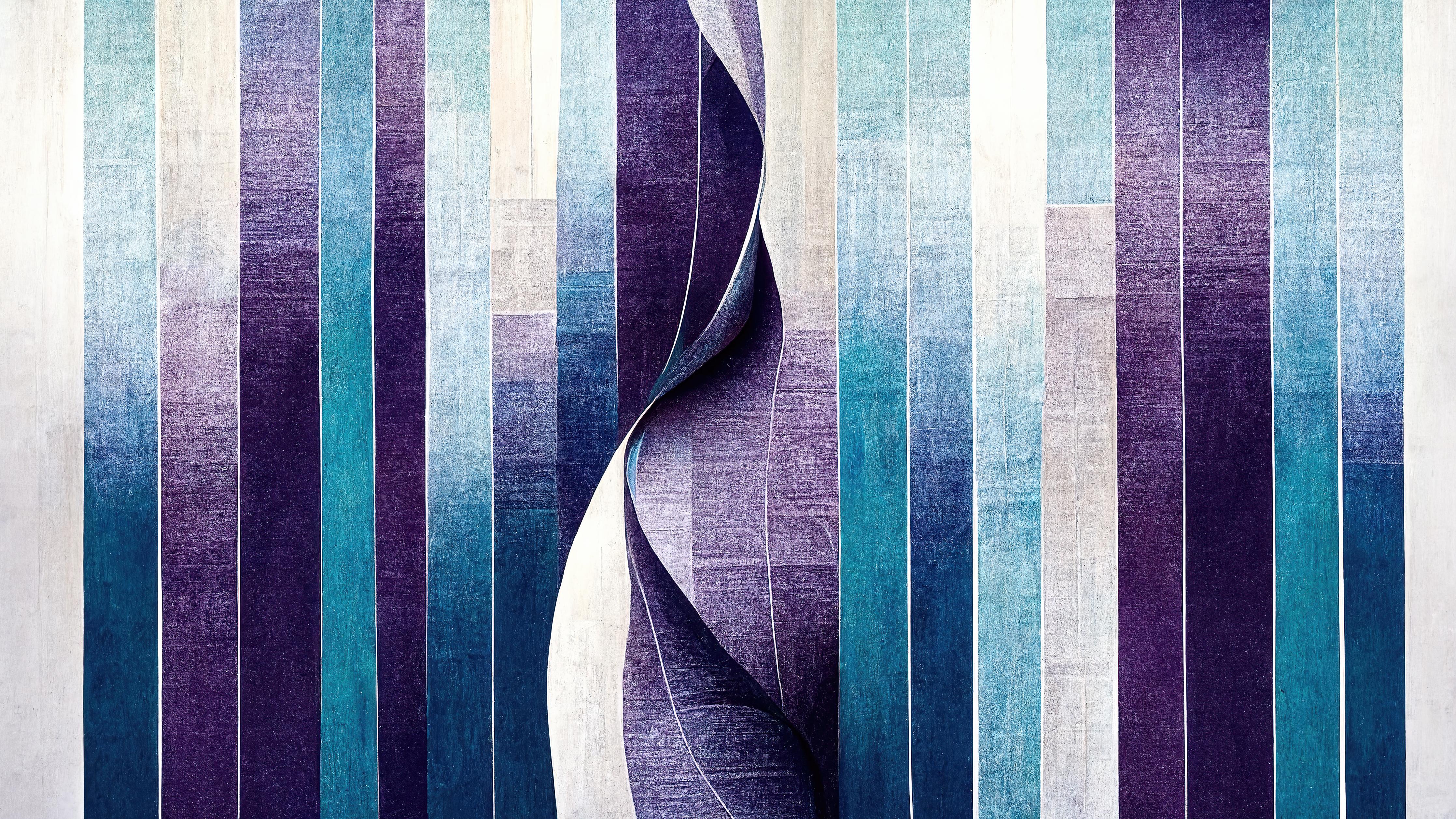 Spritzschutz-Organische Linien Struktur Tapetenmotiv