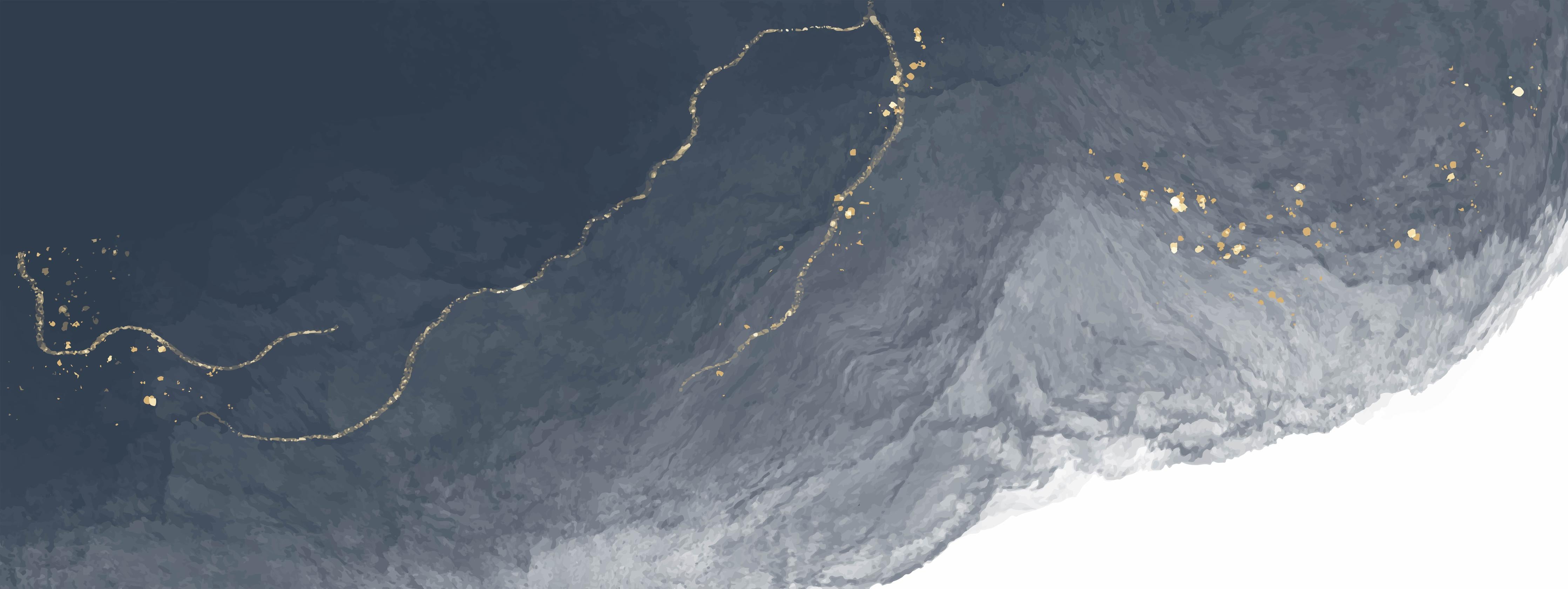 Spritzschutz-Panoramablick nächtlicher Erde in Grautönen