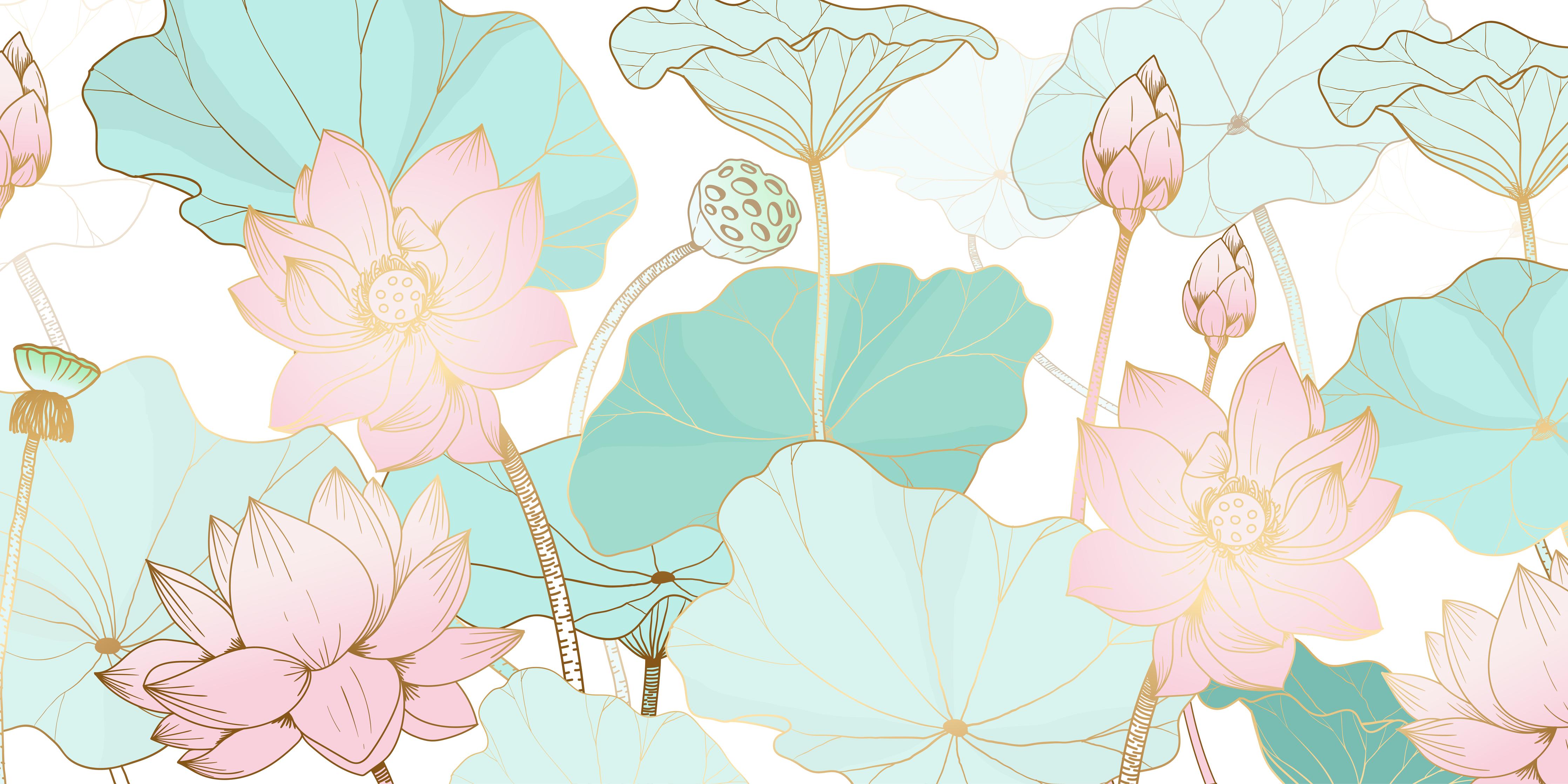 Spritzschutz-Pastellfarbene Blüten