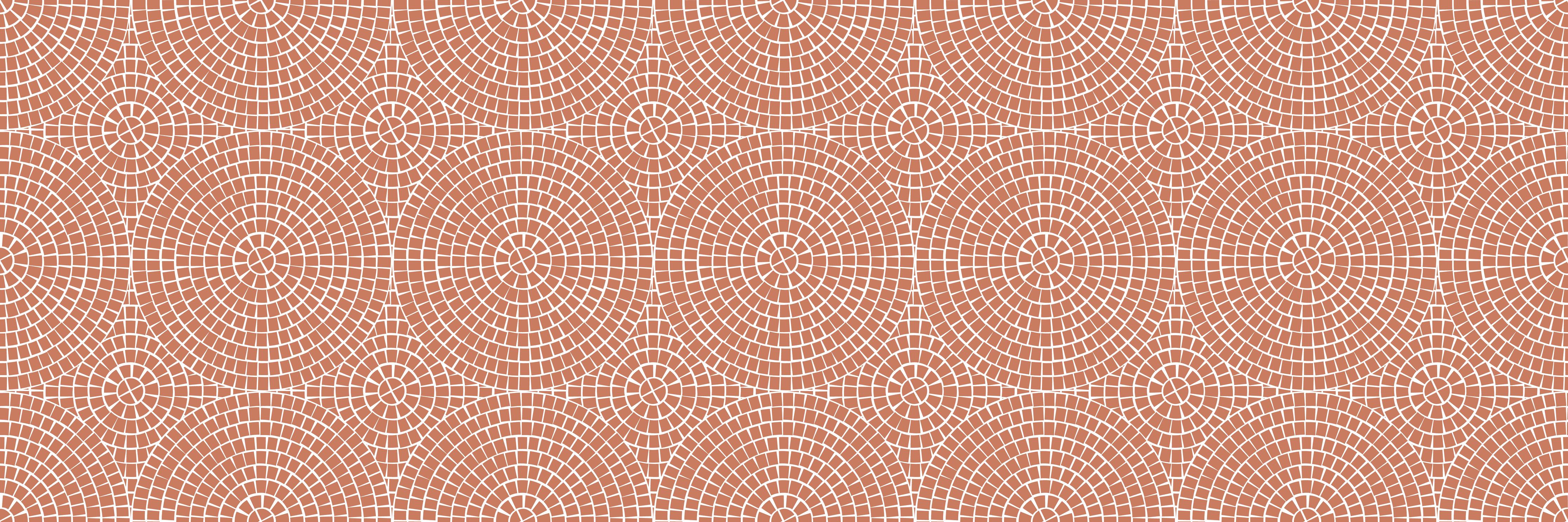 Spritzschutz-Pietre Mosaico Terracotta