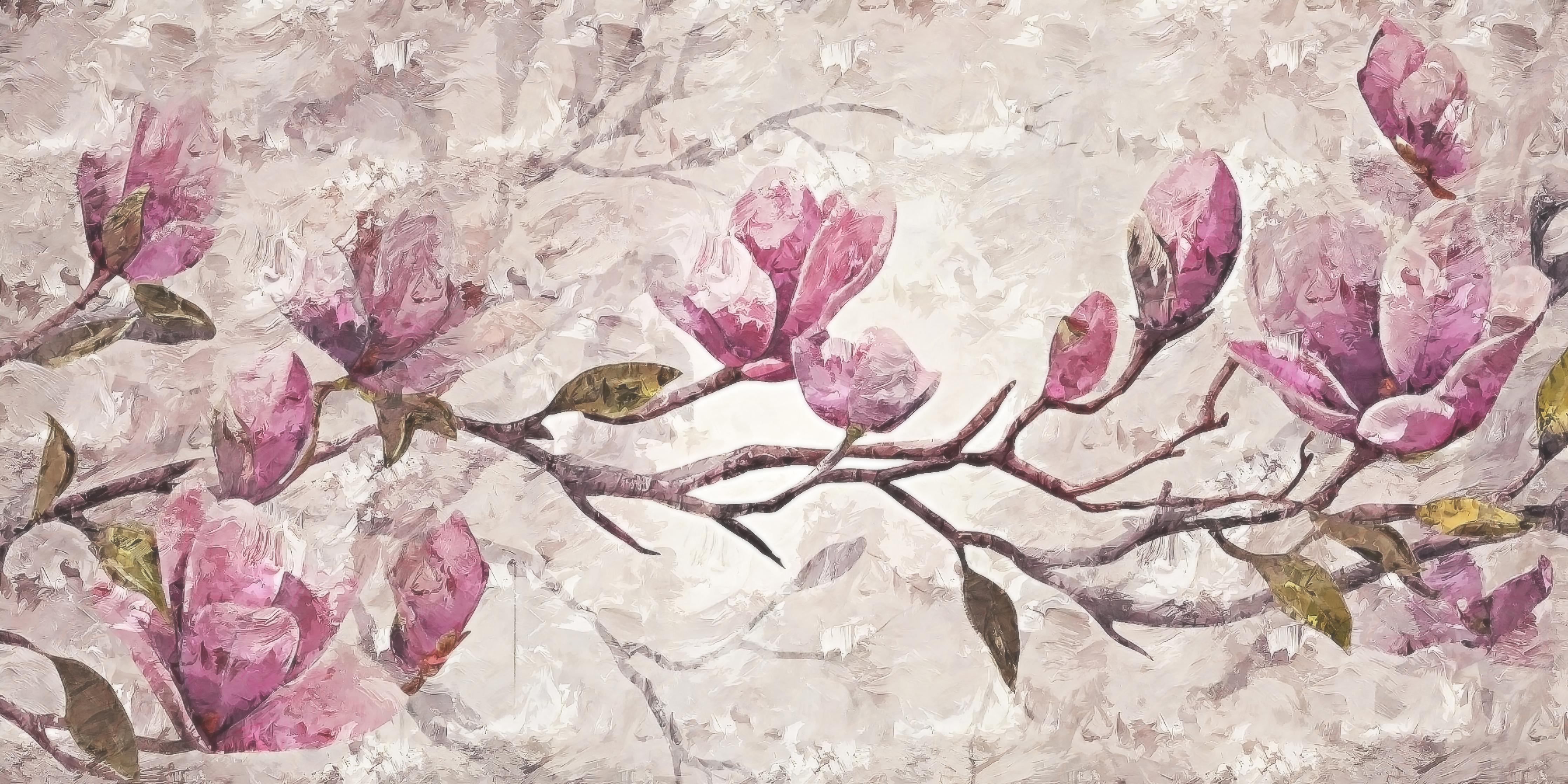 Spritzschutz-Sakura Baum - Gemälde