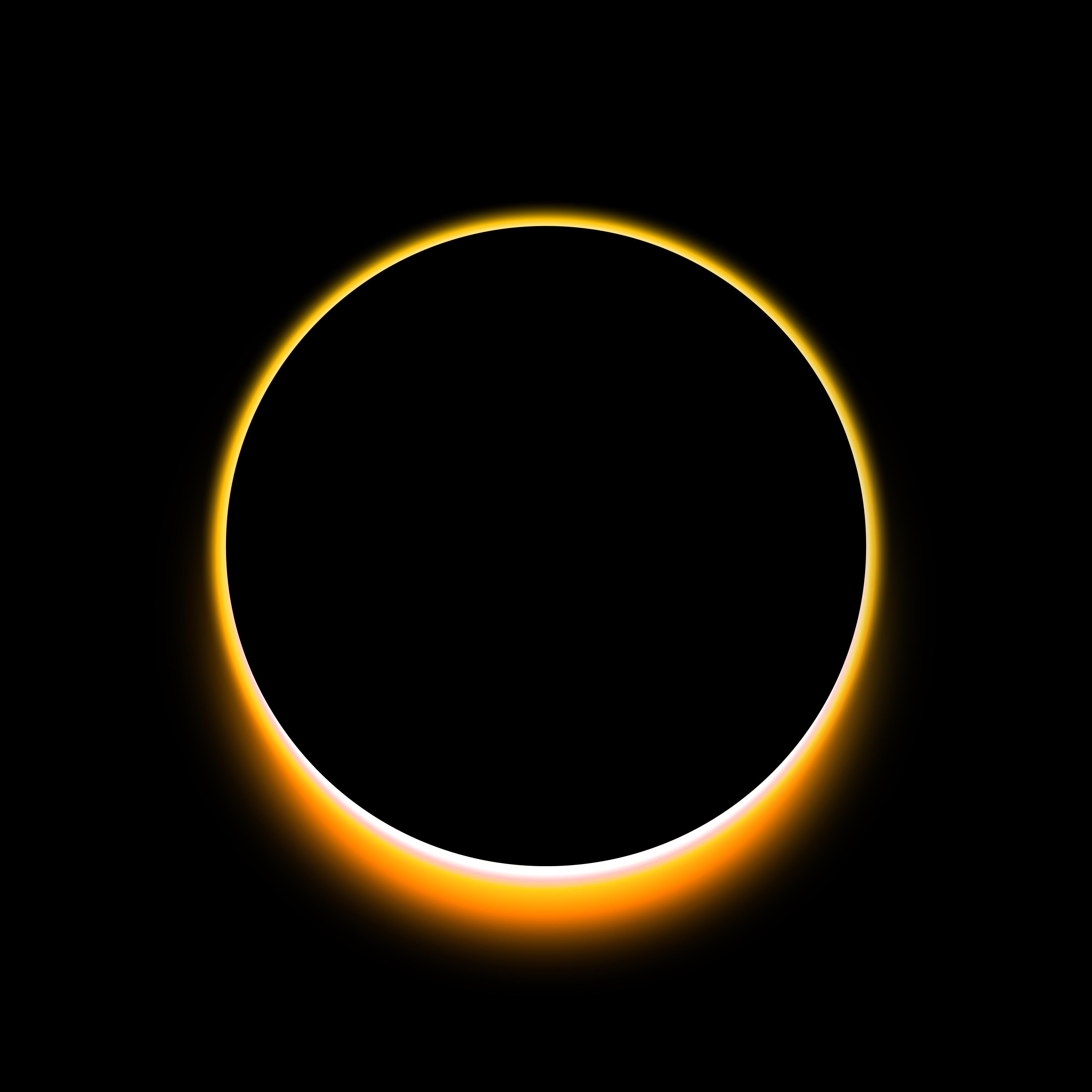 Spritzschutz- Totale Sonnenfinsternis