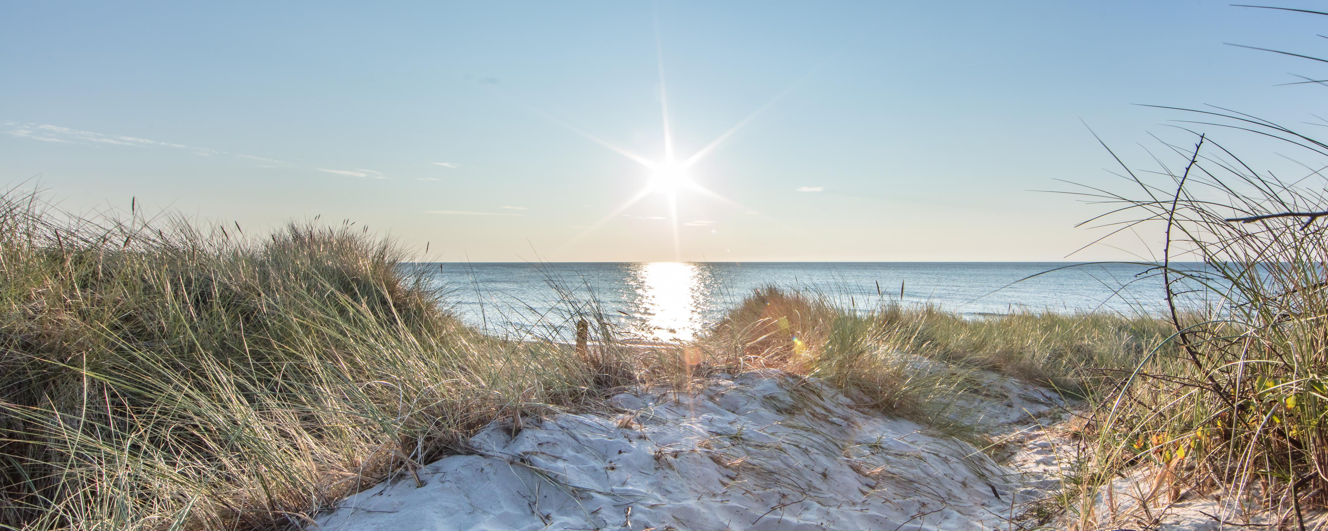 Spritzschutz-Traumstrand an der Ostküste