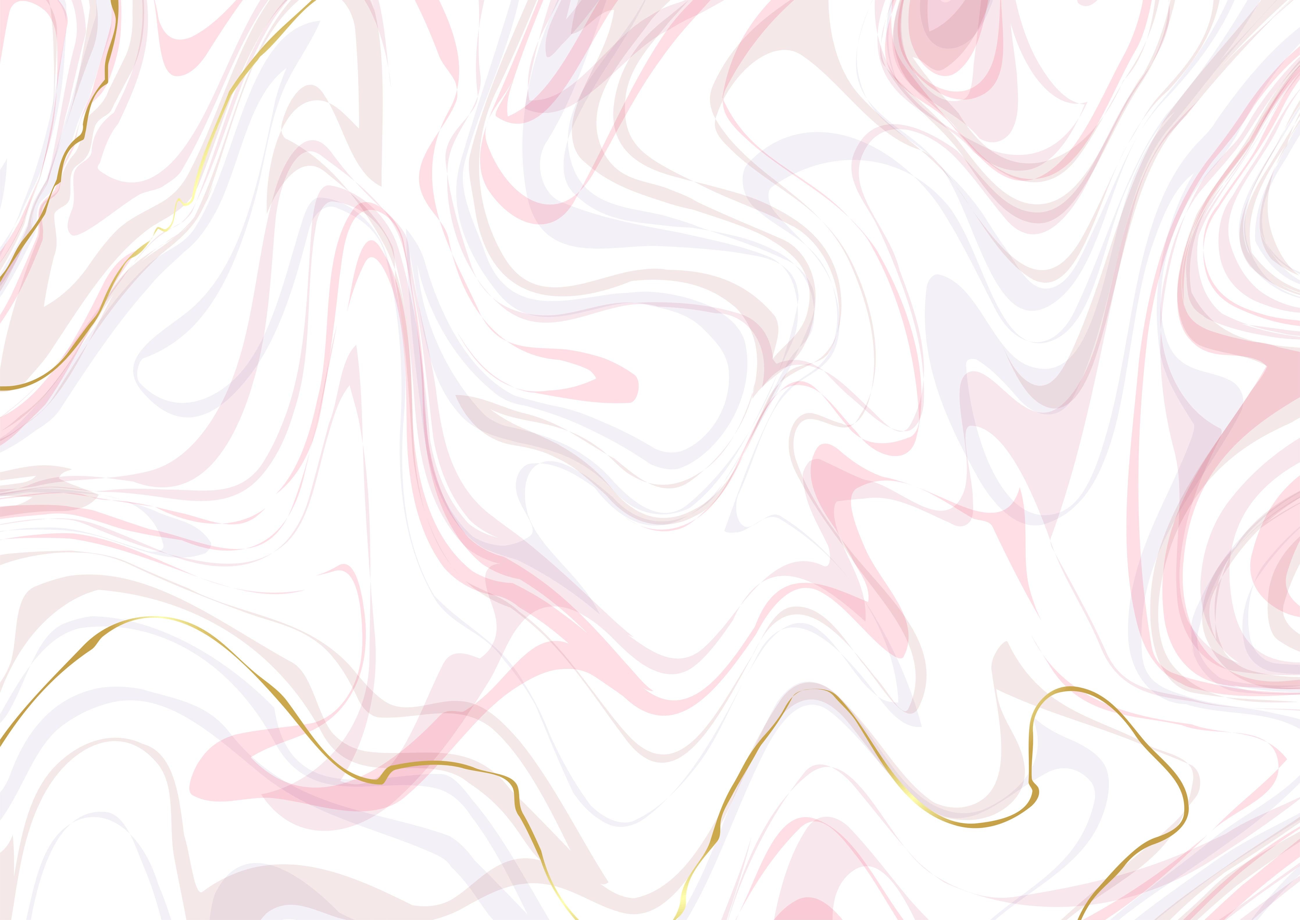 Spritzschutz-Stilvolle Rosé-Weiß Marmorierung mit Goldakzenten