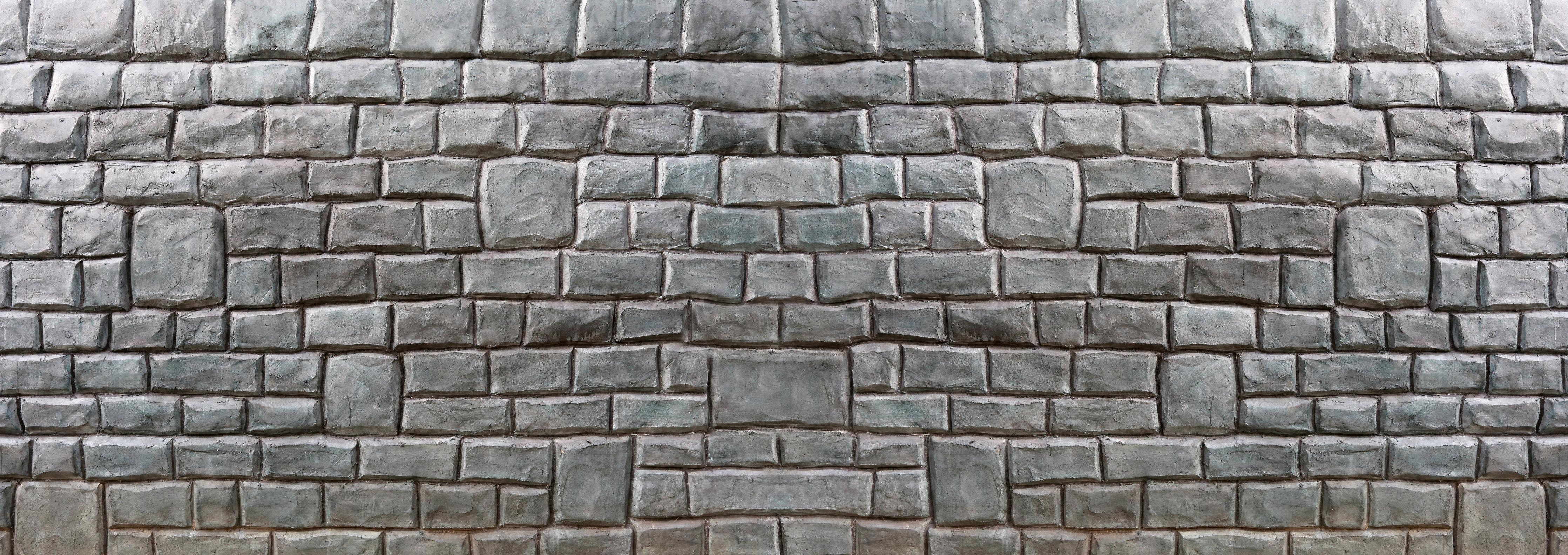 Spritzschutz-Ungleichmäßig große Zementblöcke