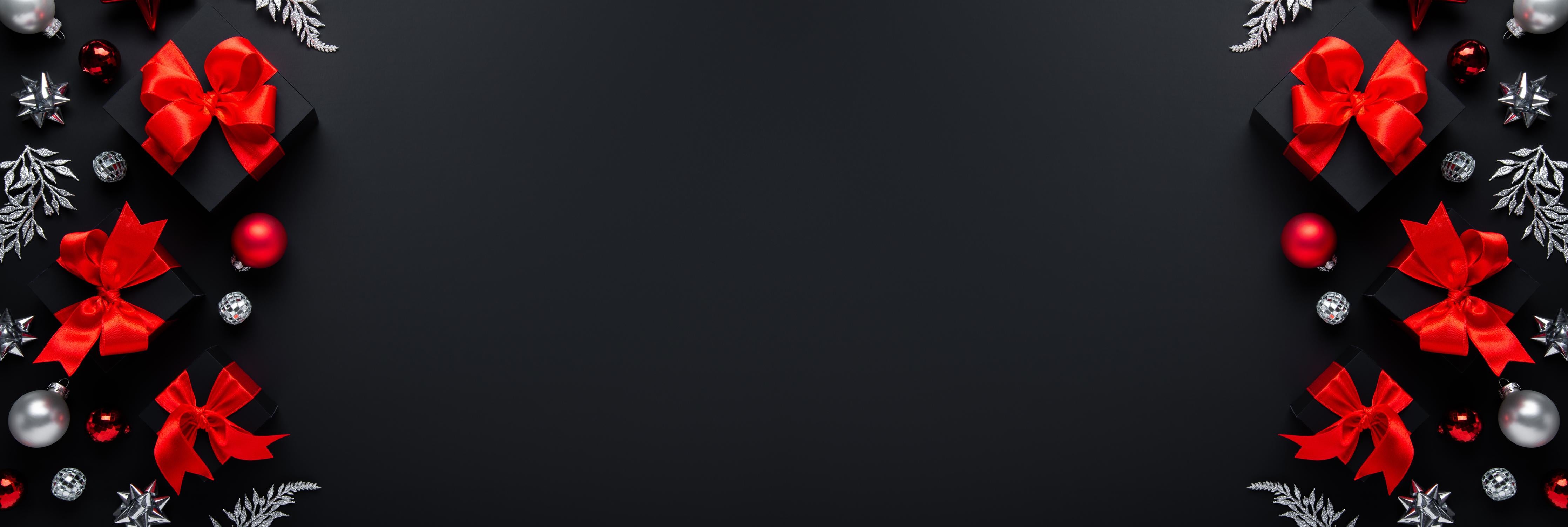 Spritzschutz-Weihnachtsdeko als Hintergrund