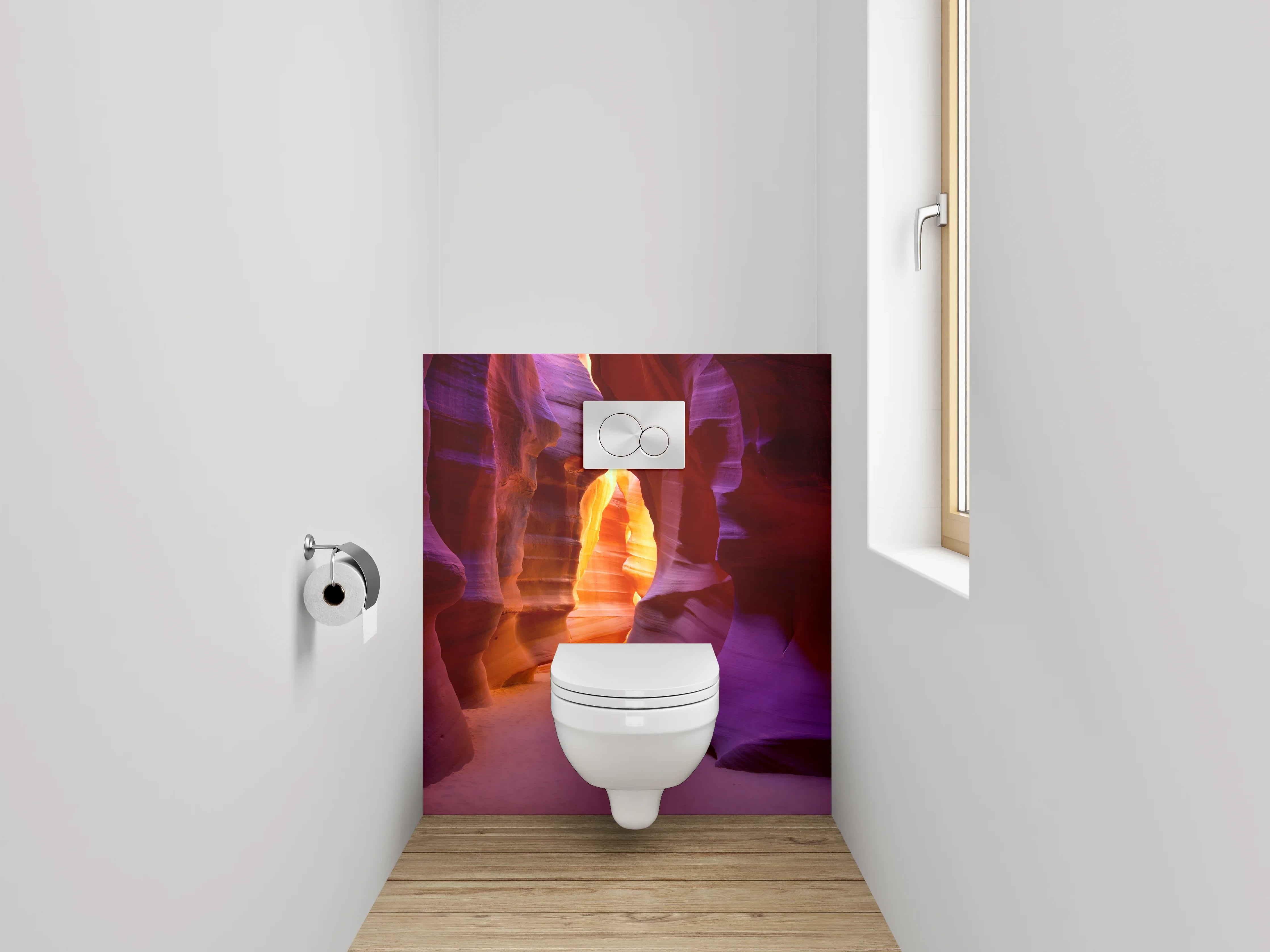 WC-Rückwand - Antelope Canyon Lichtspektakel Naturfoto