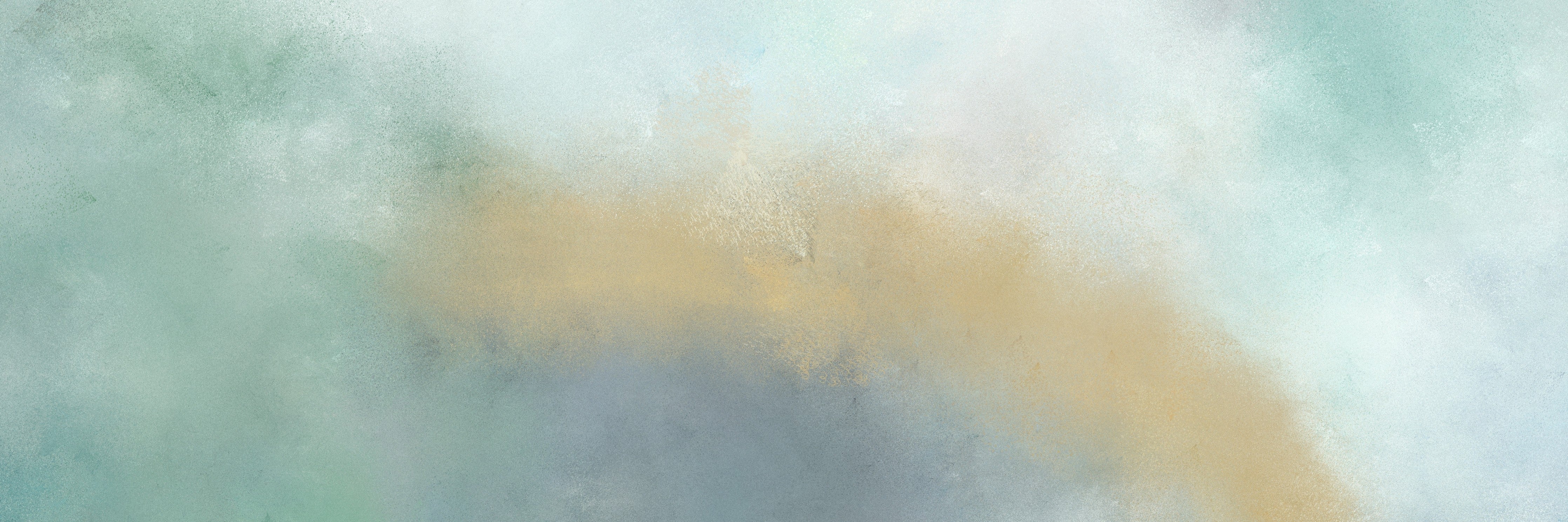 WC-Rückwand-Aquarell Nebel in sanftem Weiß