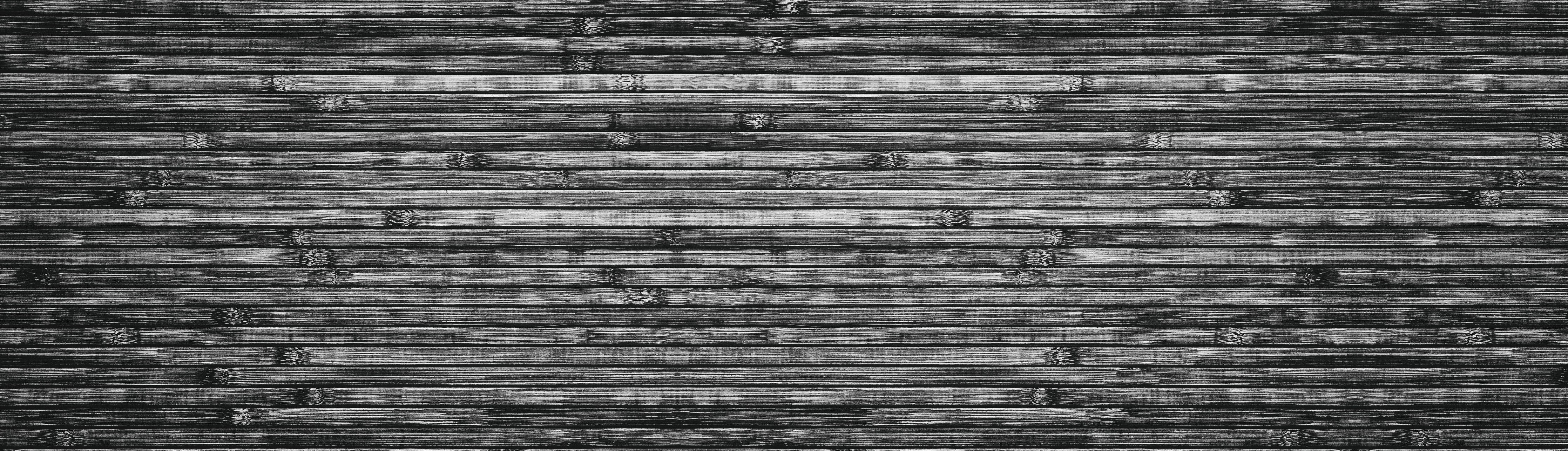 WC-Rückwand-Bambus Holz Effekt Schwarz-Weiß