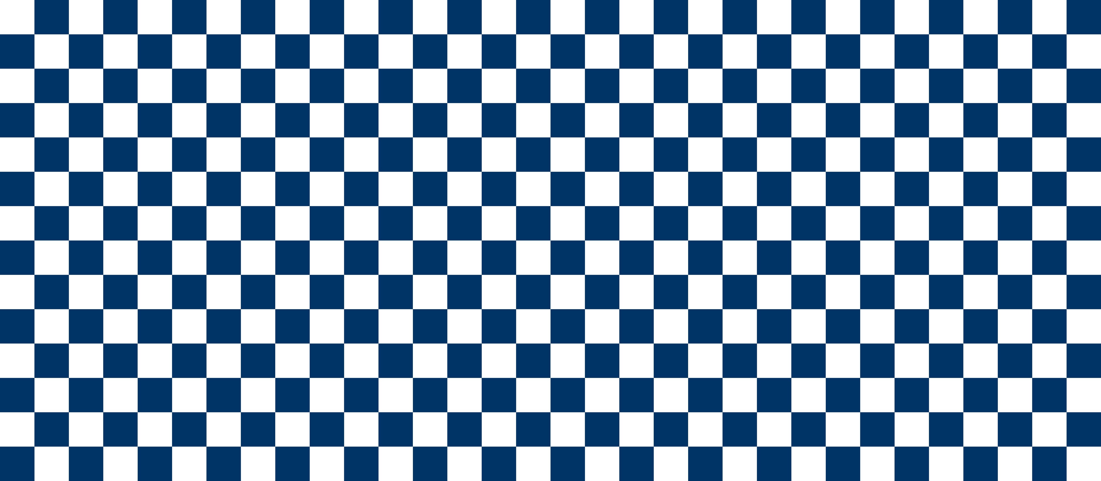 WC-Rückwand-Blau-Weißes Schachbrettmuster Modern