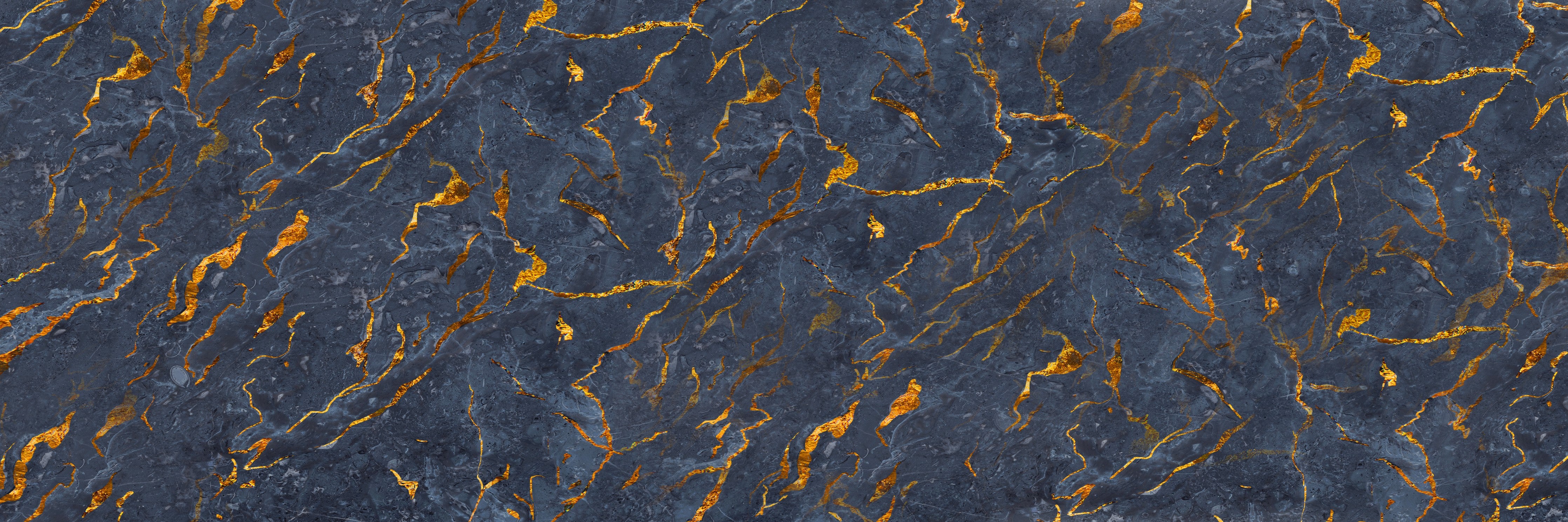 WC-Rückwand-Dunkler Marmor mit goldenen Adern