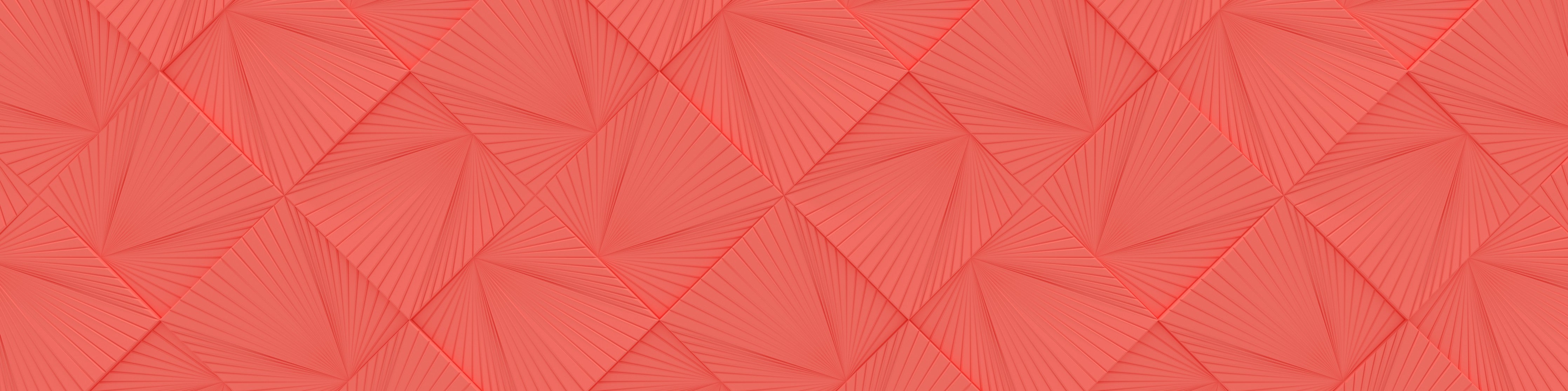 WC-Rückwand-Geometrisches Linienmuster Rot Abstrakt