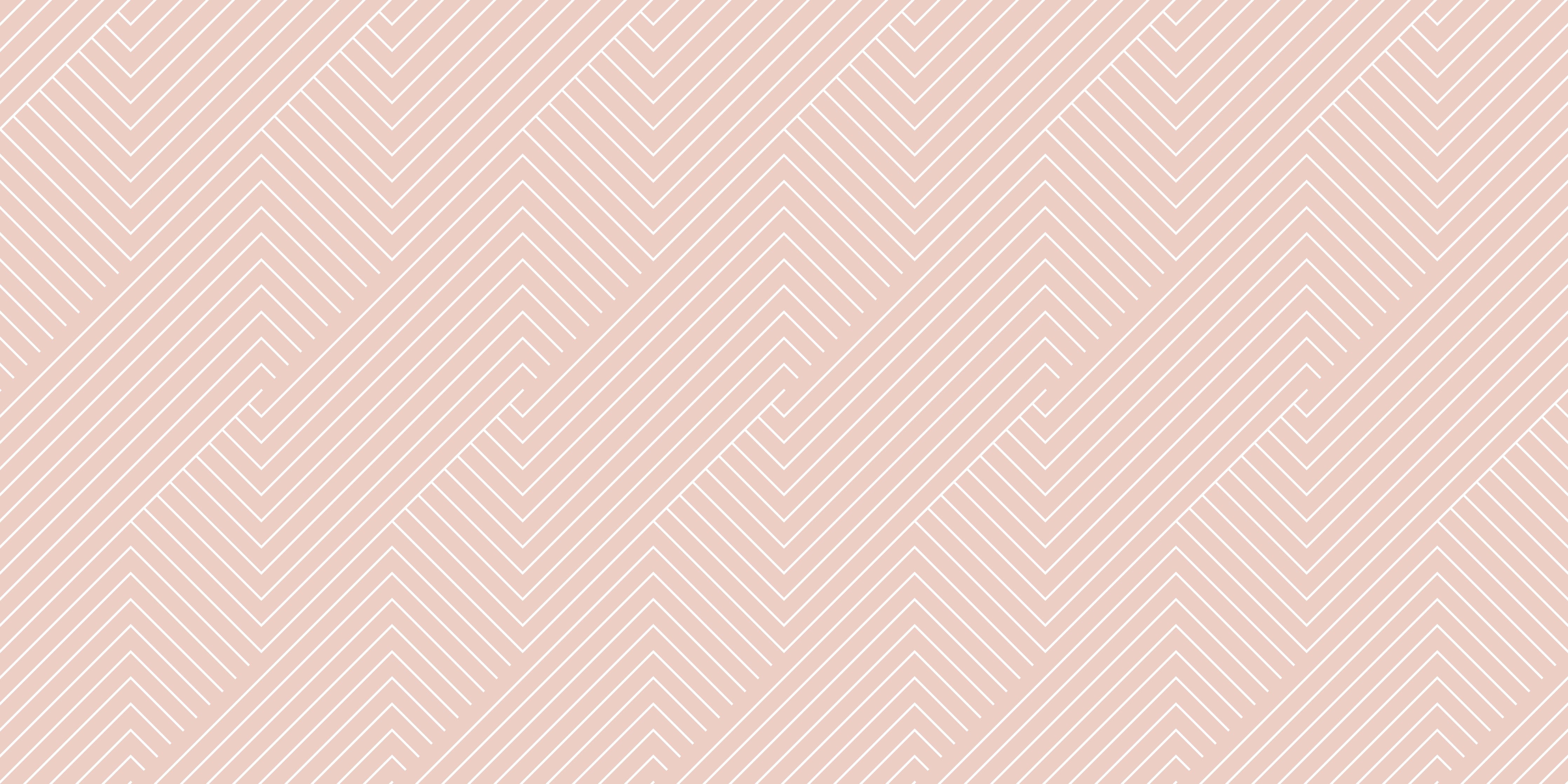 WC-Rückwand-Geometrisches Muster in Beige und Rosa